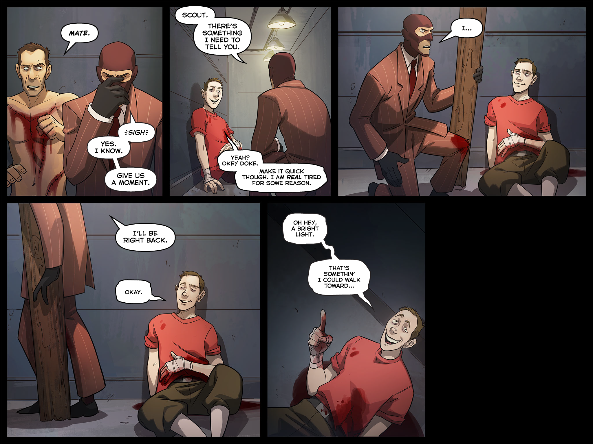 Read online Team Fortress 2 comic -  Issue #6 - 160