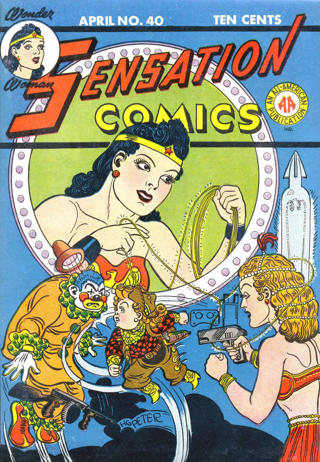 Read online Sensation (Mystery) Comics comic -  Issue #40 - 1