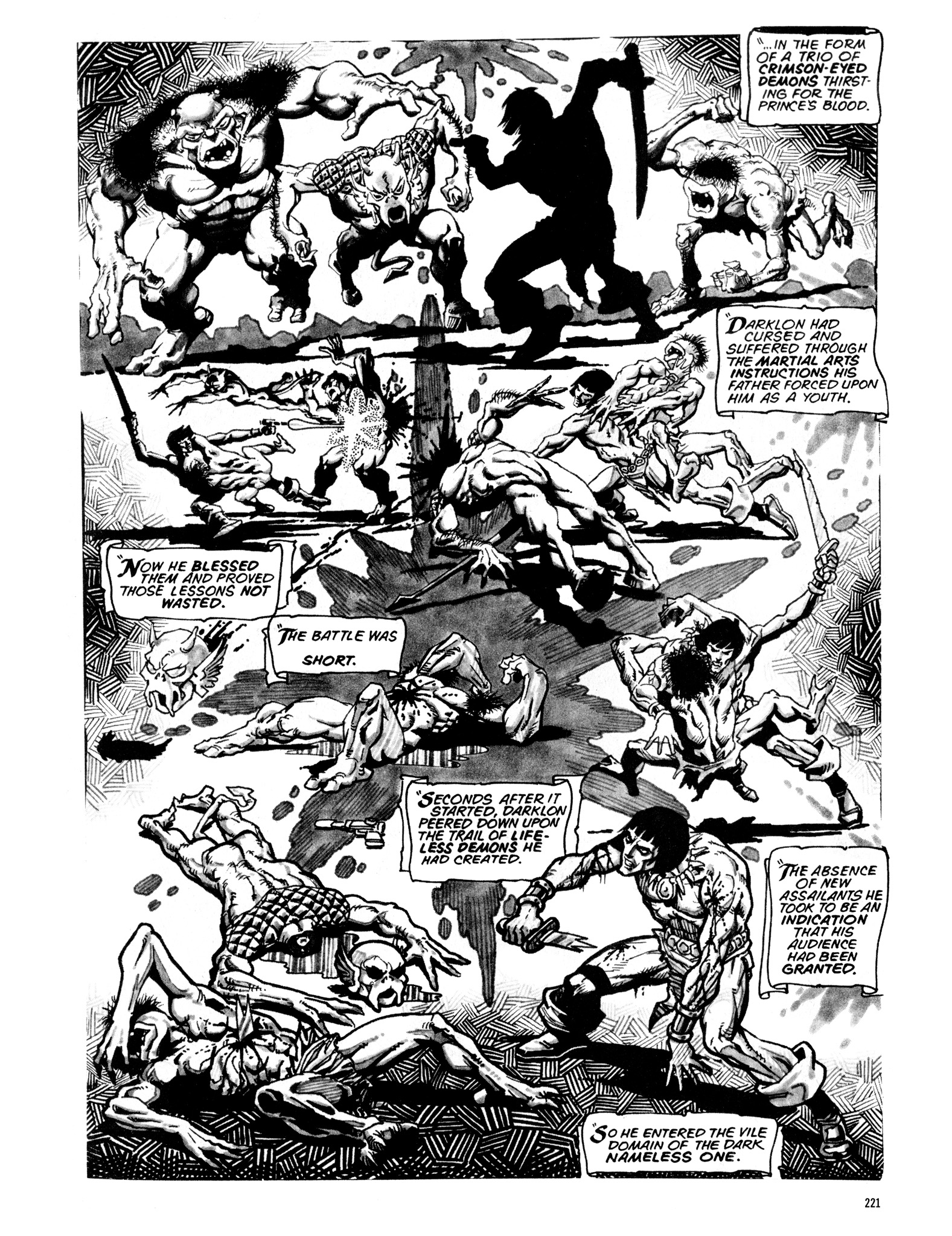 Read online Eerie Archives comic -  Issue # TPB 16 - 222