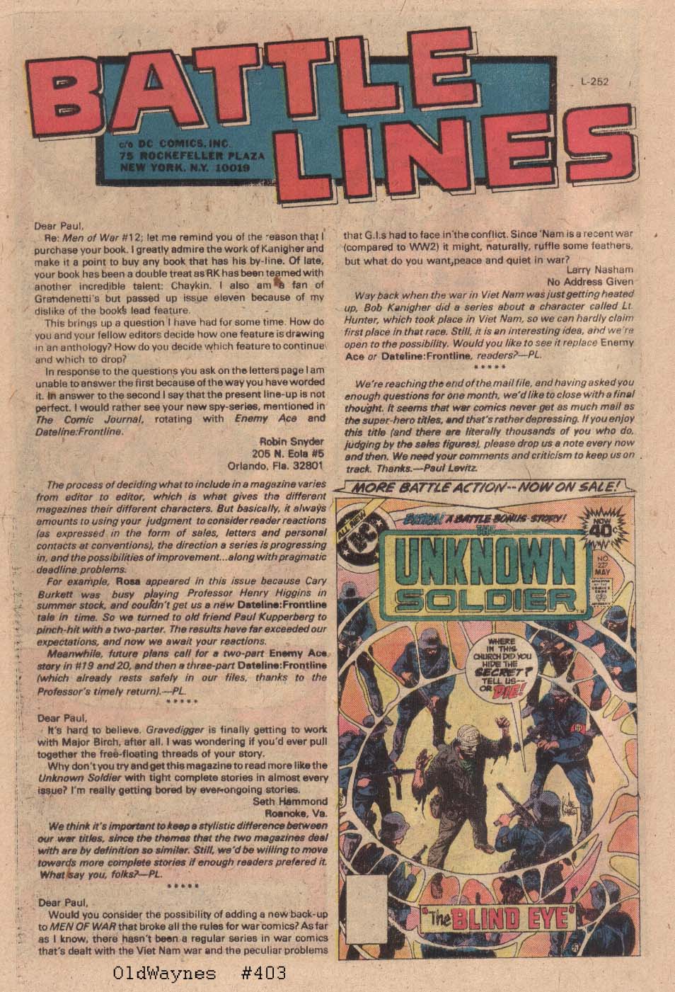 Read online Men of War comic -  Issue #17 - 13