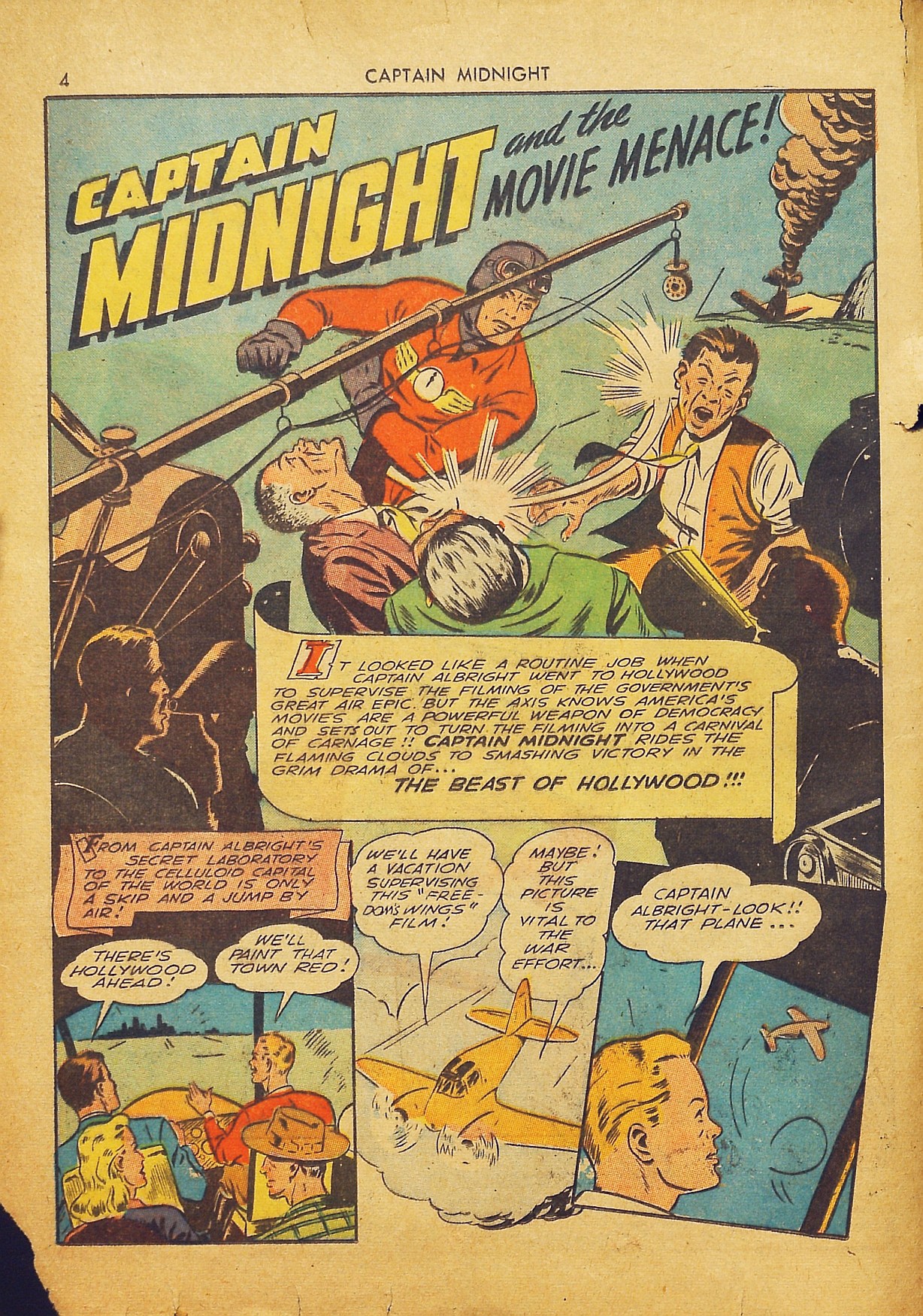 Read online Captain Midnight (1942) comic -  Issue #2 - 3
