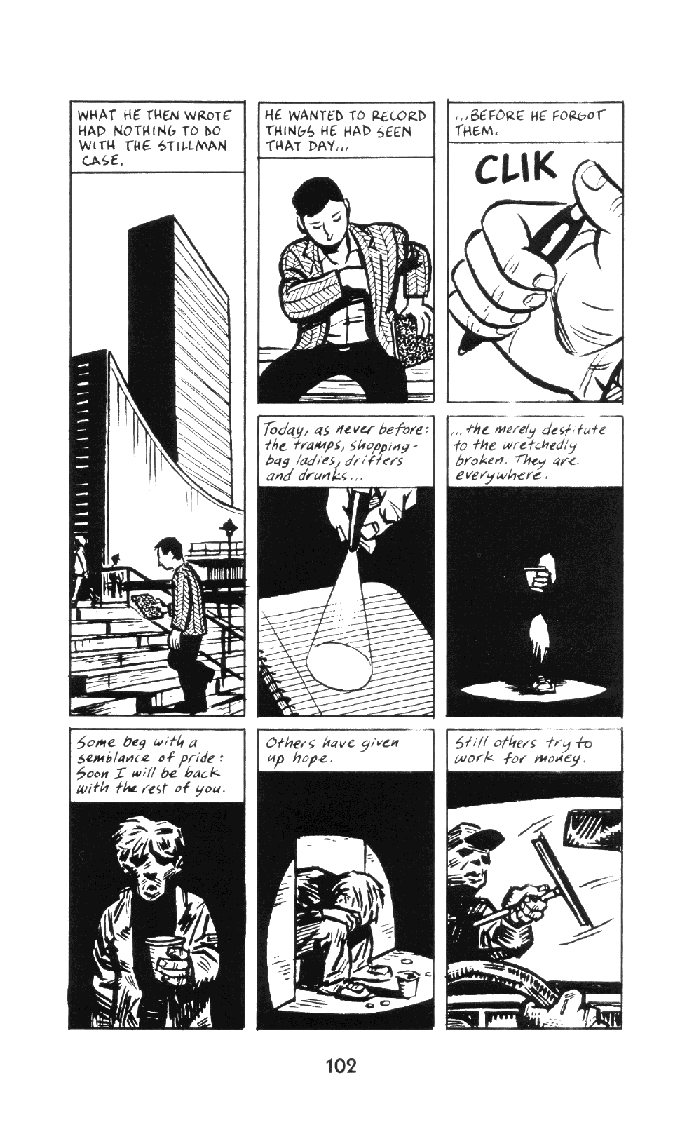 Read online Neon Lit: Paul Auster's City of Glass comic -  Issue # TPB (Part 2) - 8