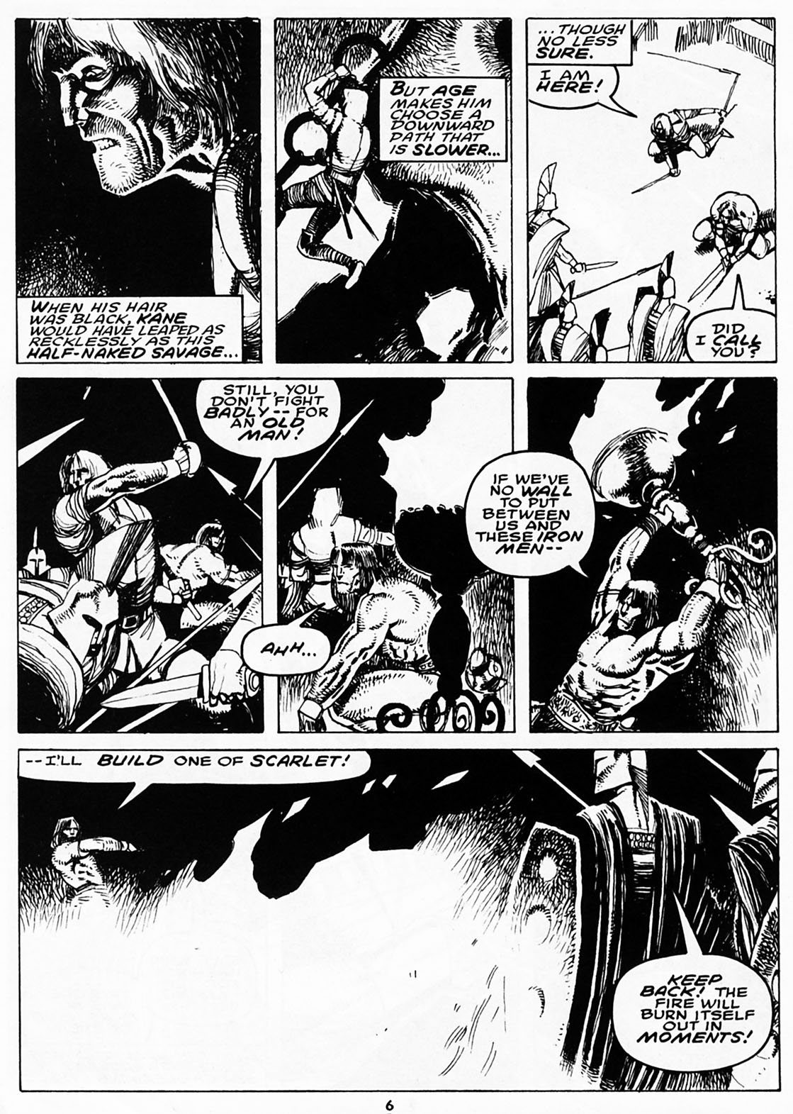The Savage Sword Of Conan issue 220 - Page 7