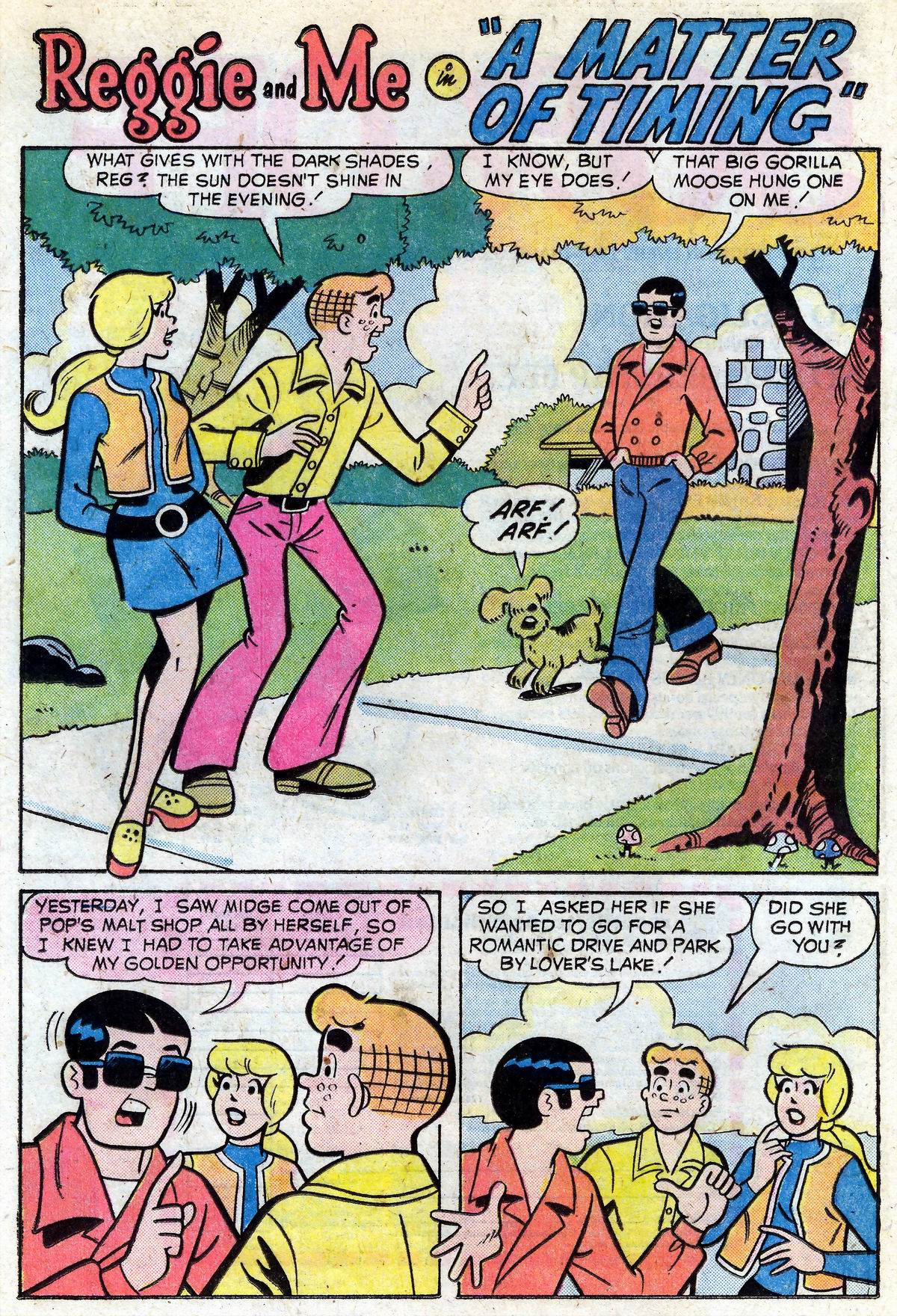 Read online Reggie and Me (1966) comic -  Issue #75 - 15