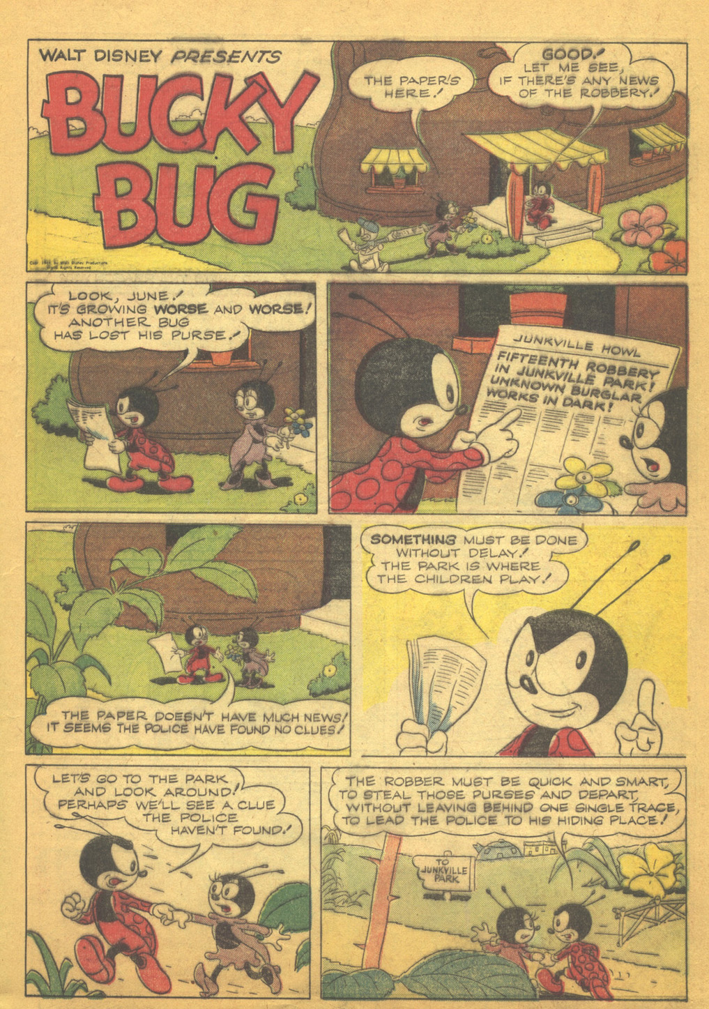 Read online Walt Disney's Comics and Stories comic -  Issue #46 - 13