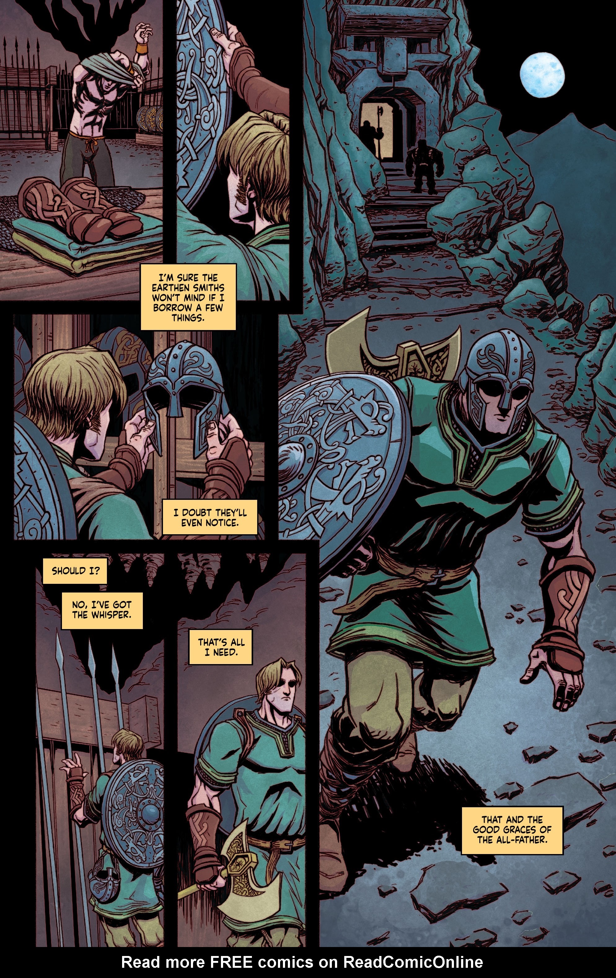 Read online Beware the Eye of Odin comic -  Issue #3 - 3