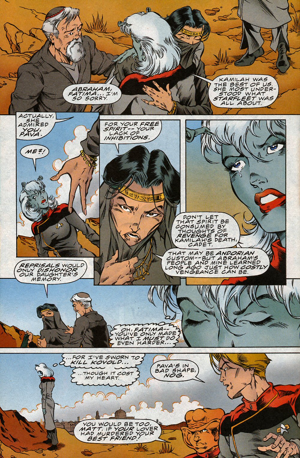 Read online Star Trek: Starfleet Academy (1996) comic -  Issue #6 - 7