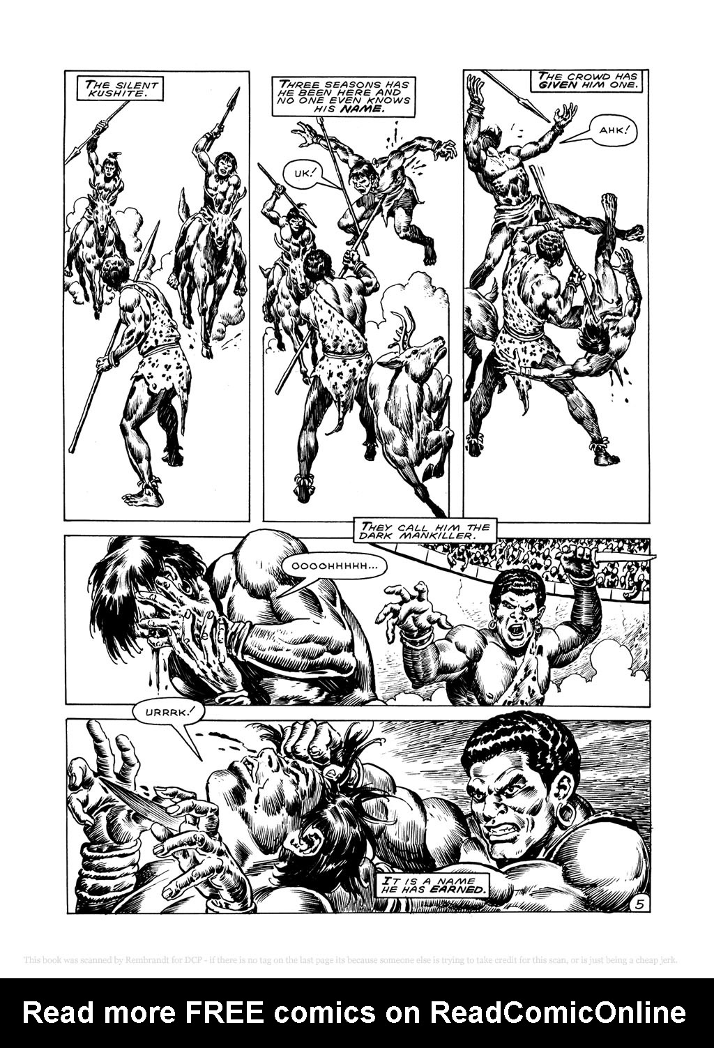 Read online The Savage Sword Of Conan comic -  Issue #147 - 9