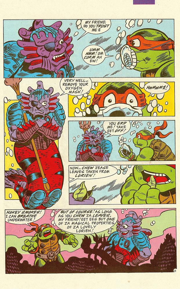 Read online Teenage Mutant Ninja Turtles Presents: Merdude comic -  Issue #1 - 12
