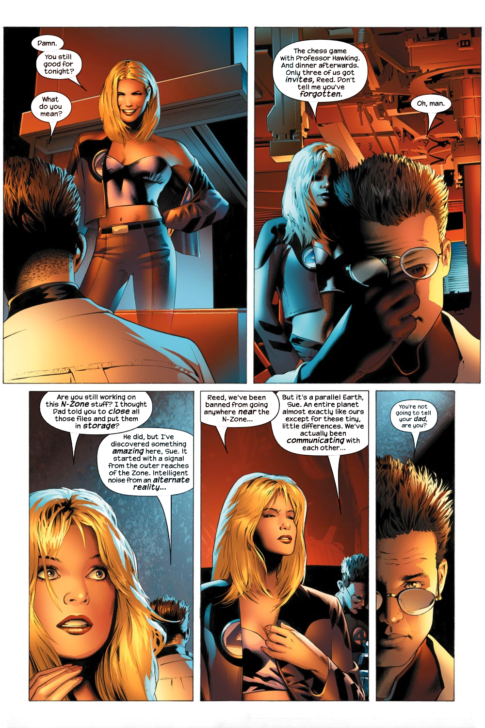 Read online Ultimate Fantastic Four (2004) comic -  Issue #21 - 15