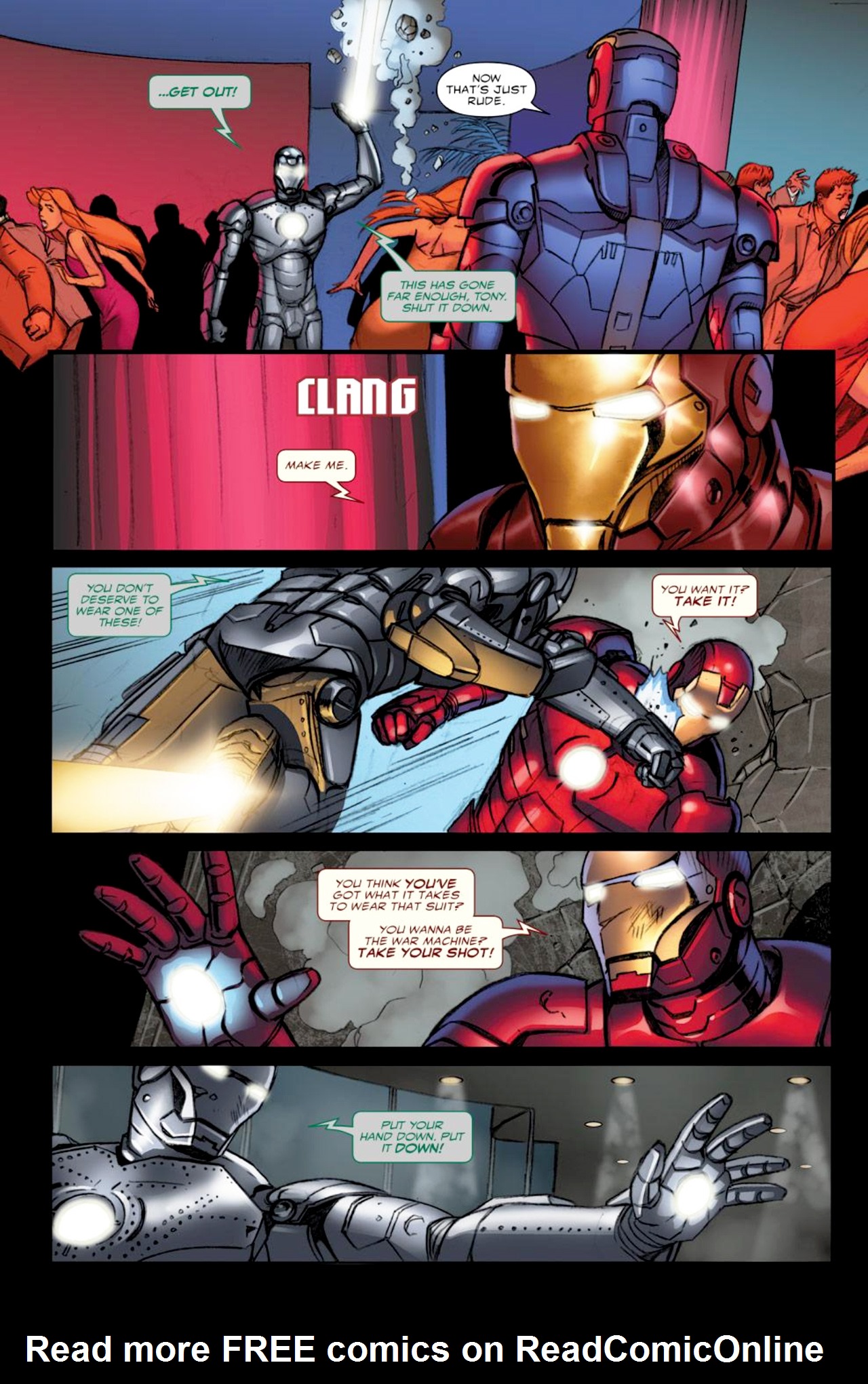 Read online Marvel's Iron Man 2 Adaptation comic -  Issue #1 - 21