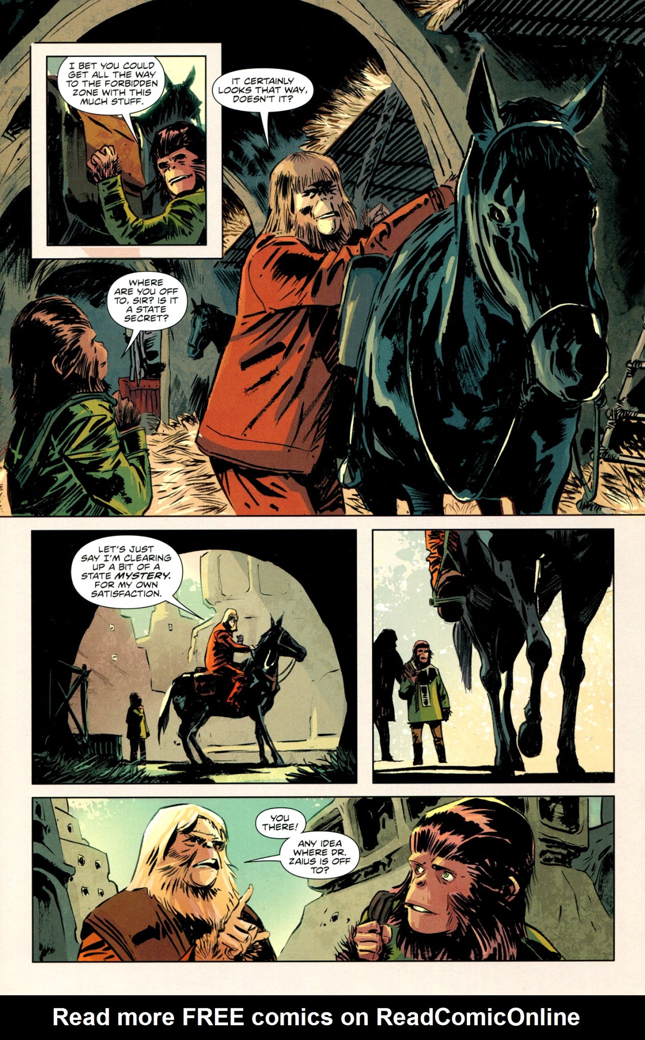 Read online Betrayal of the Planet of the Apes comic -  Issue #2 - 20