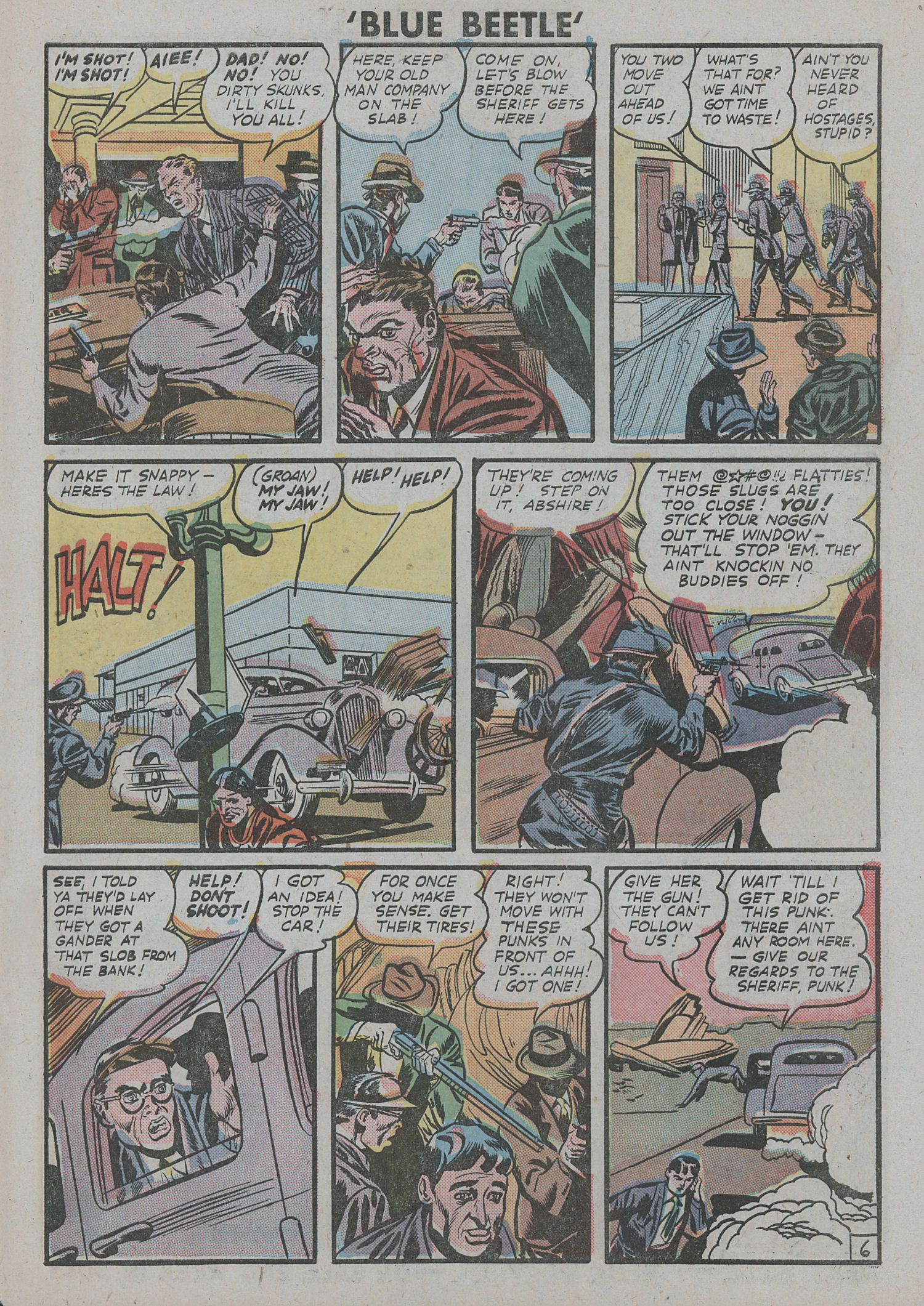 Read online The Blue Beetle comic -  Issue #57 - 28