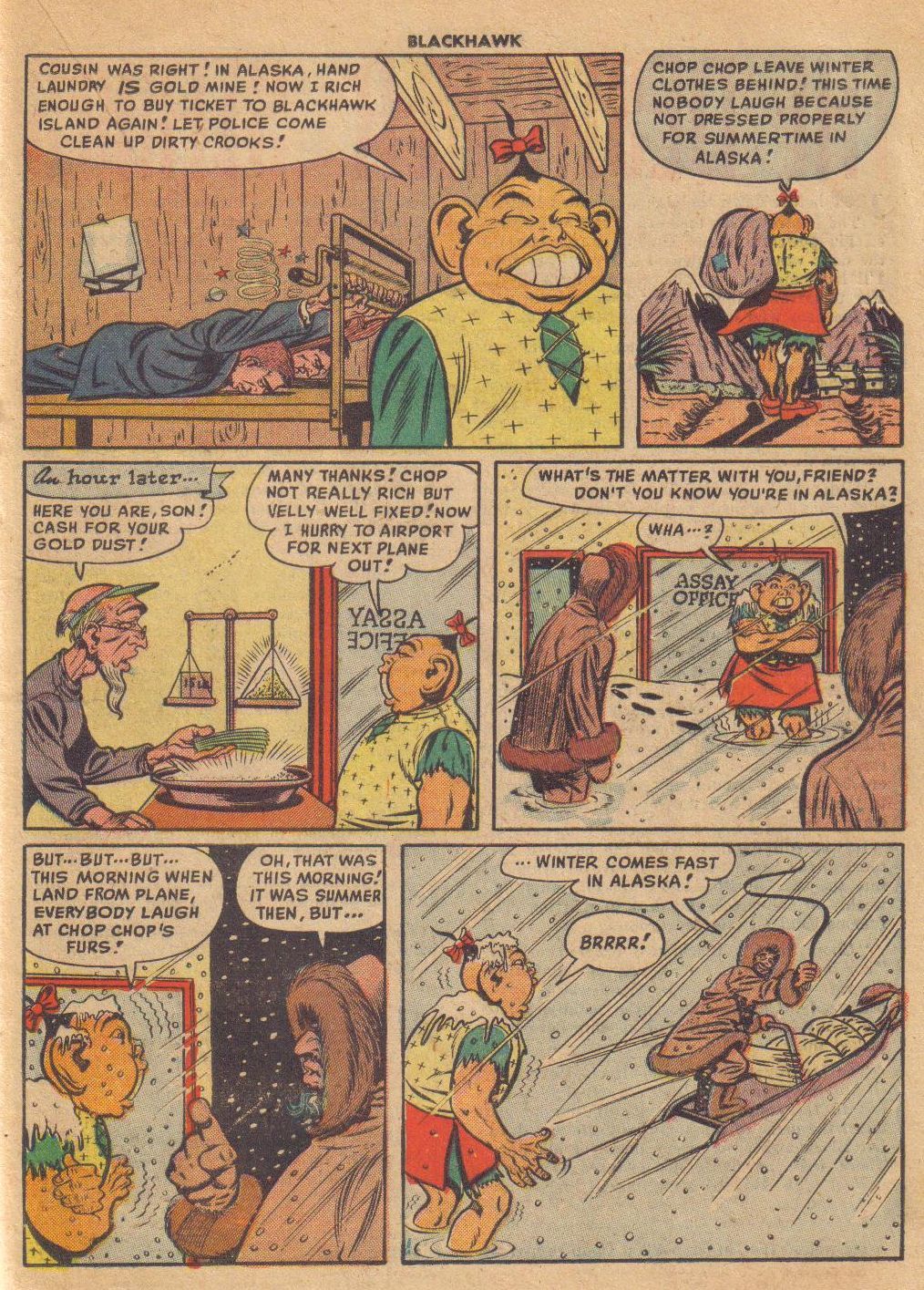 Read online Blackhawk (1957) comic -  Issue #27 - 21
