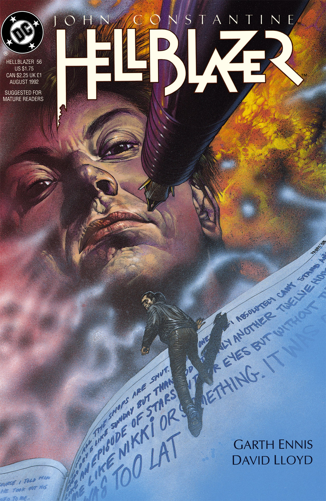 Read online Hellblazer comic -  Issue #56 - 1