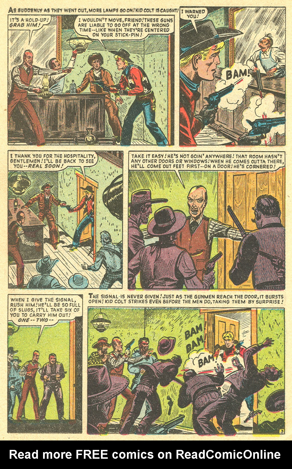 Read online Kid Colt Outlaw comic -  Issue #5 - 26