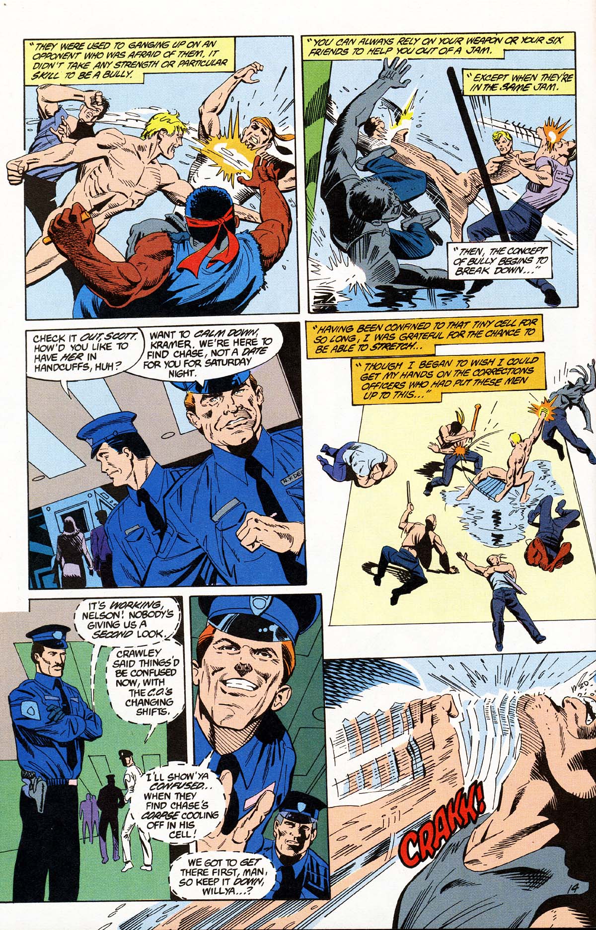 Read online Vigilante (1983) comic -  Issue #46 - 16