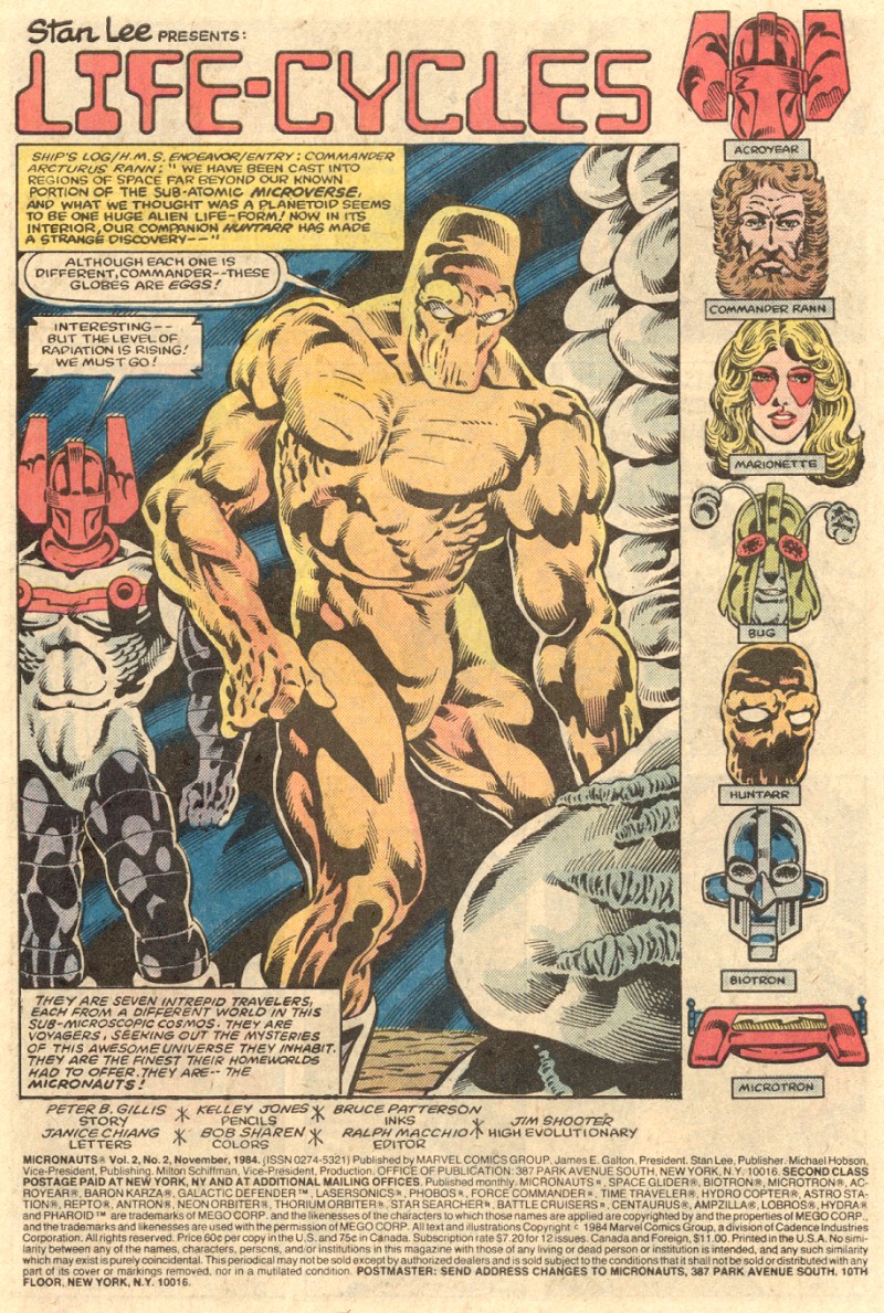 Read online Micronauts: The New Voyages comic -  Issue #2 - 2