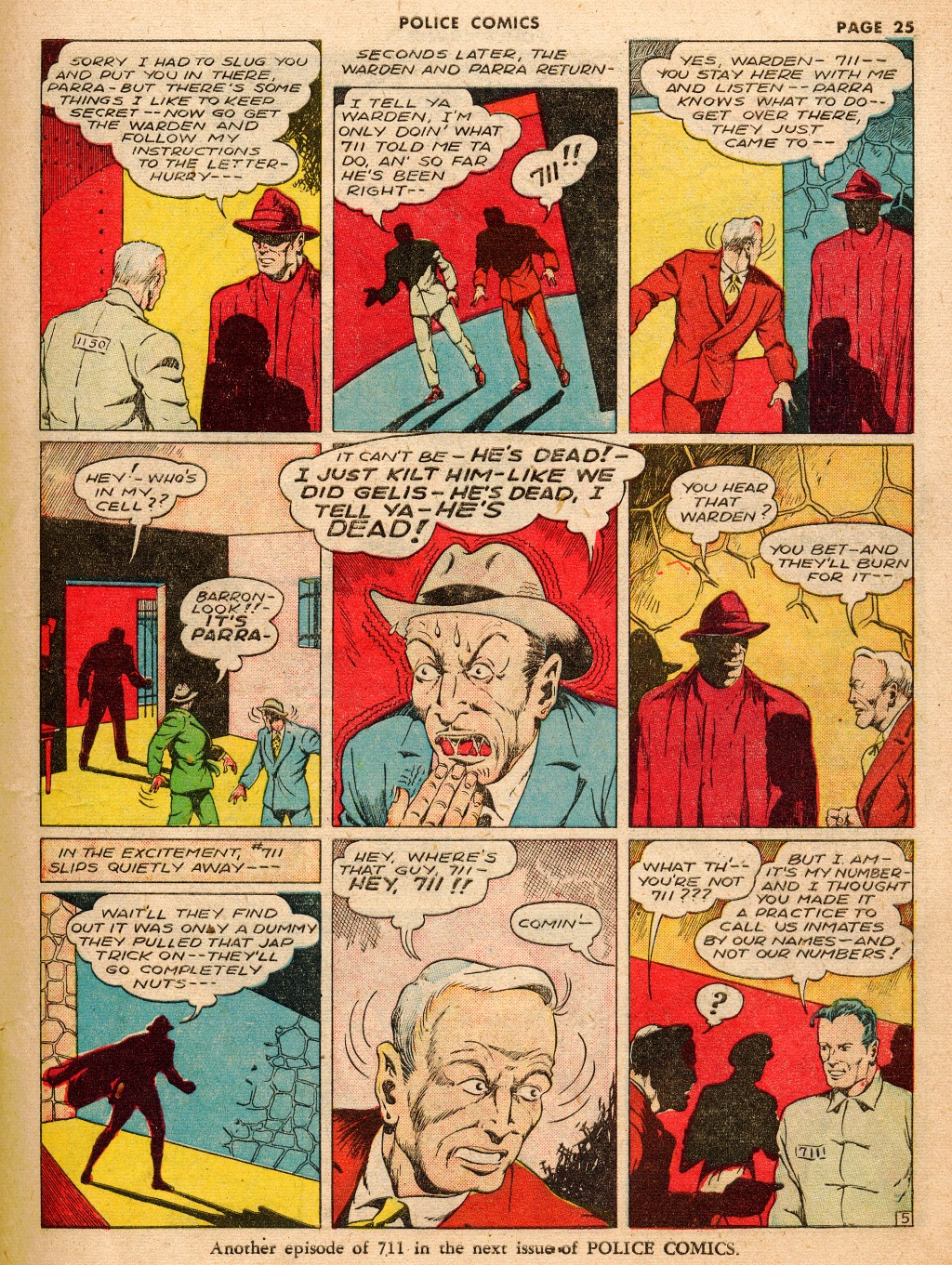 Read online Police Comics comic -  Issue #9 - 32