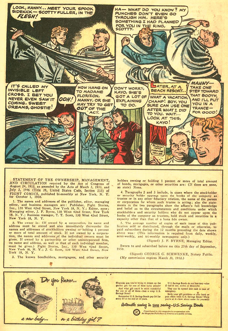 Read online Fight Comics comic -  Issue #74 - 21