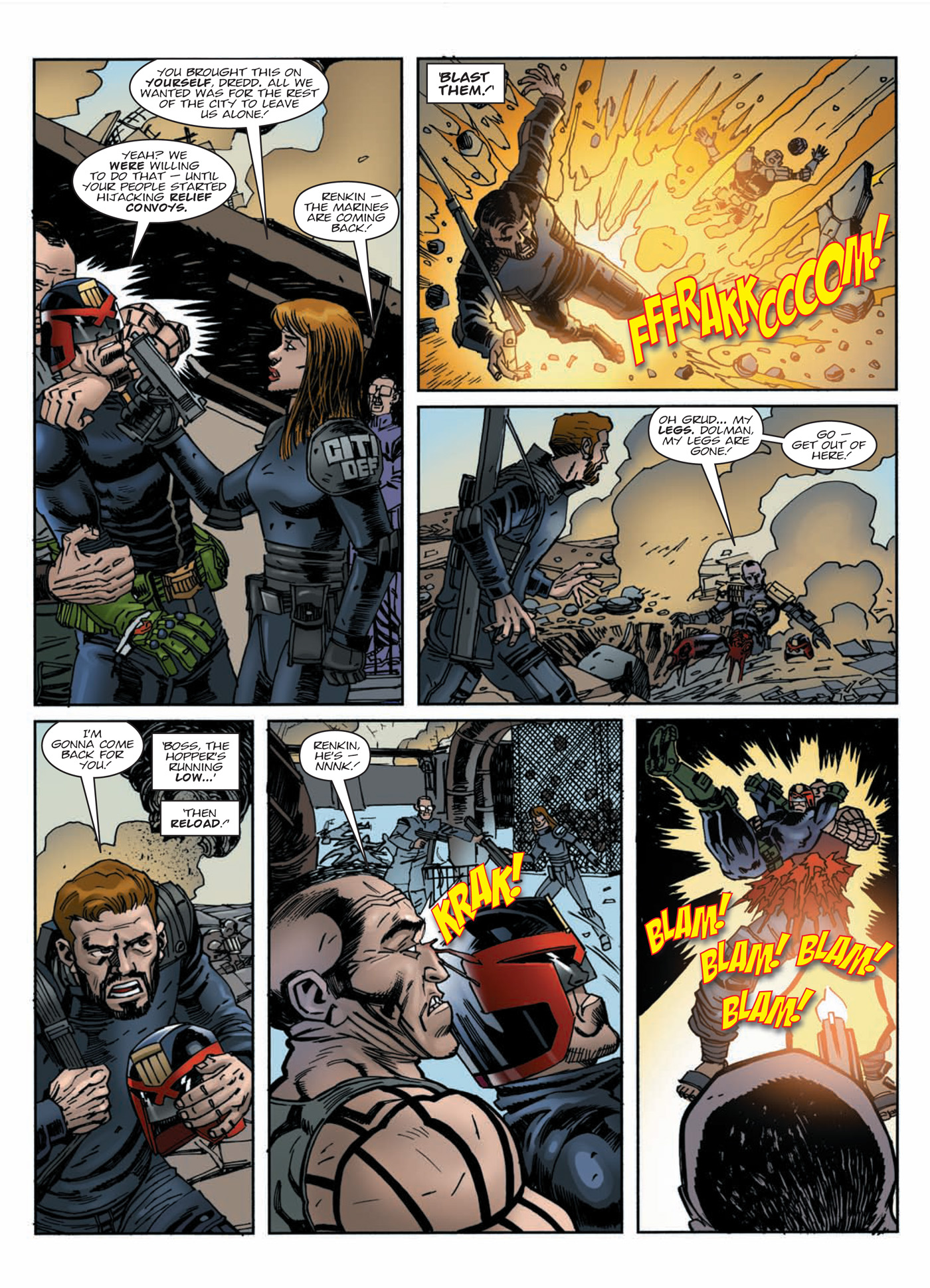 Read online Judge Dredd: Day of Chaos: Fallout comic -  Issue # TPB (Part 1) - 33