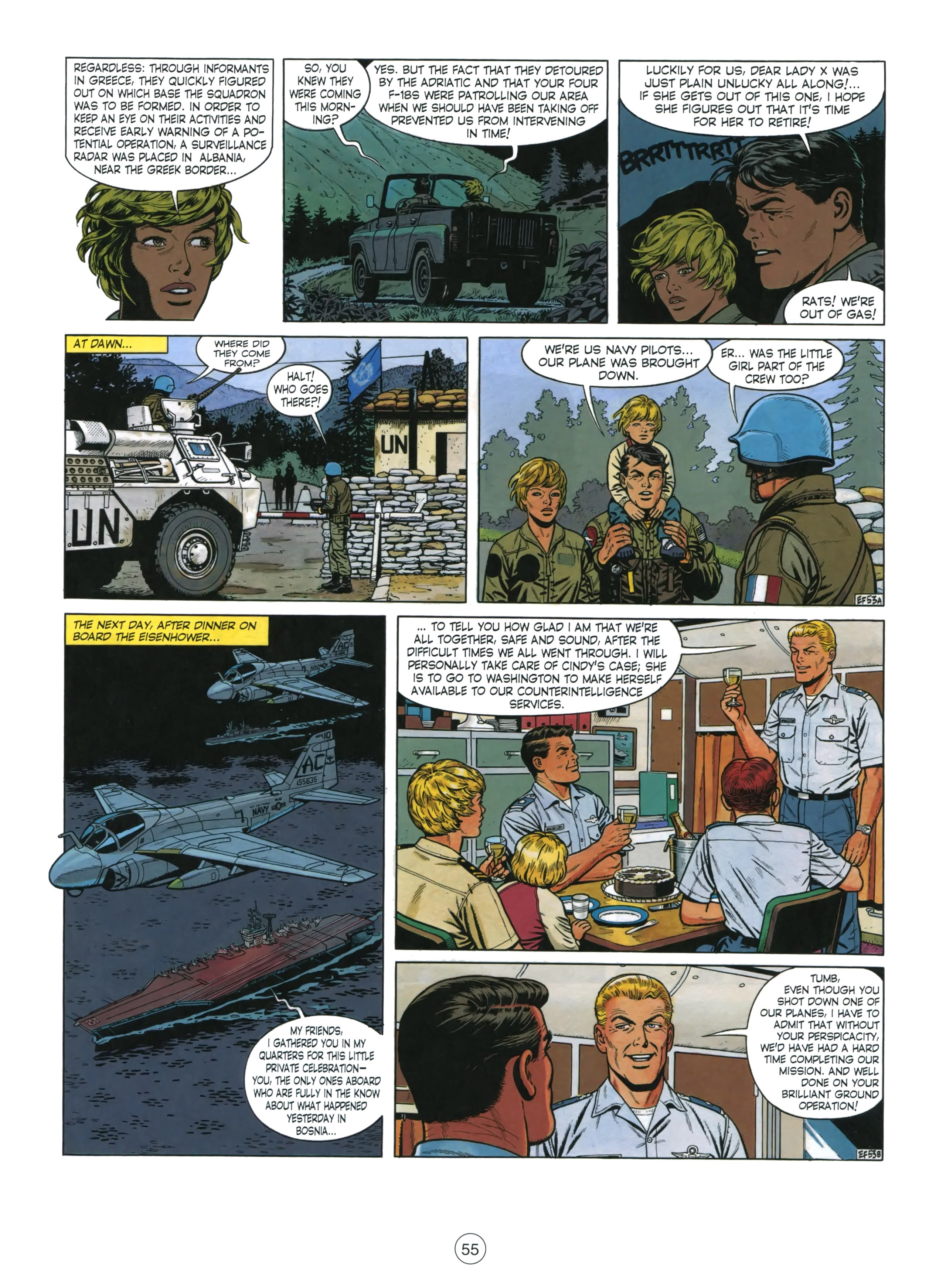 Read online Buck Danny comic -  Issue #3 - 55