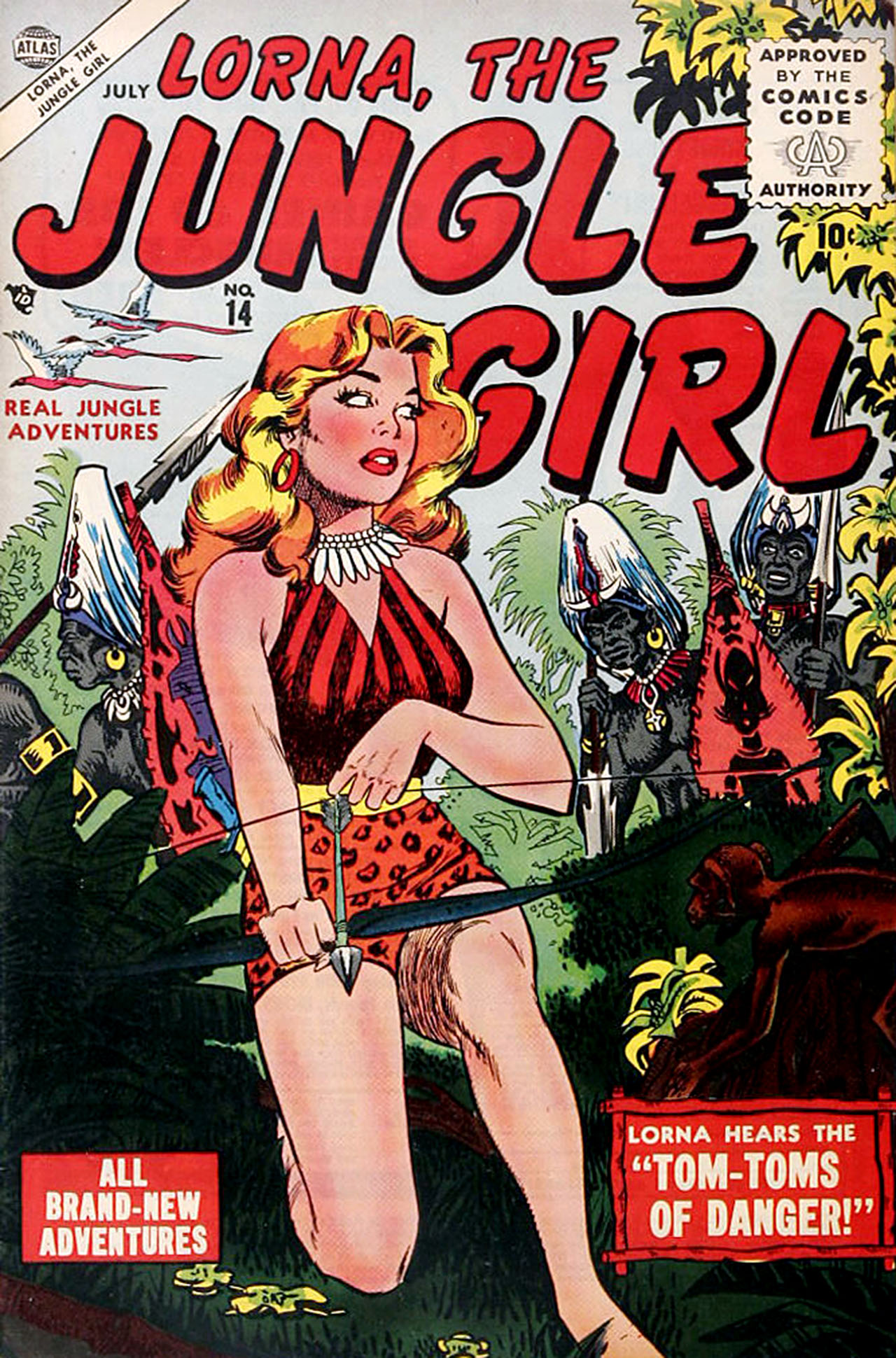 Read online Lorna, The Jungle Girl comic -  Issue #14 - 1