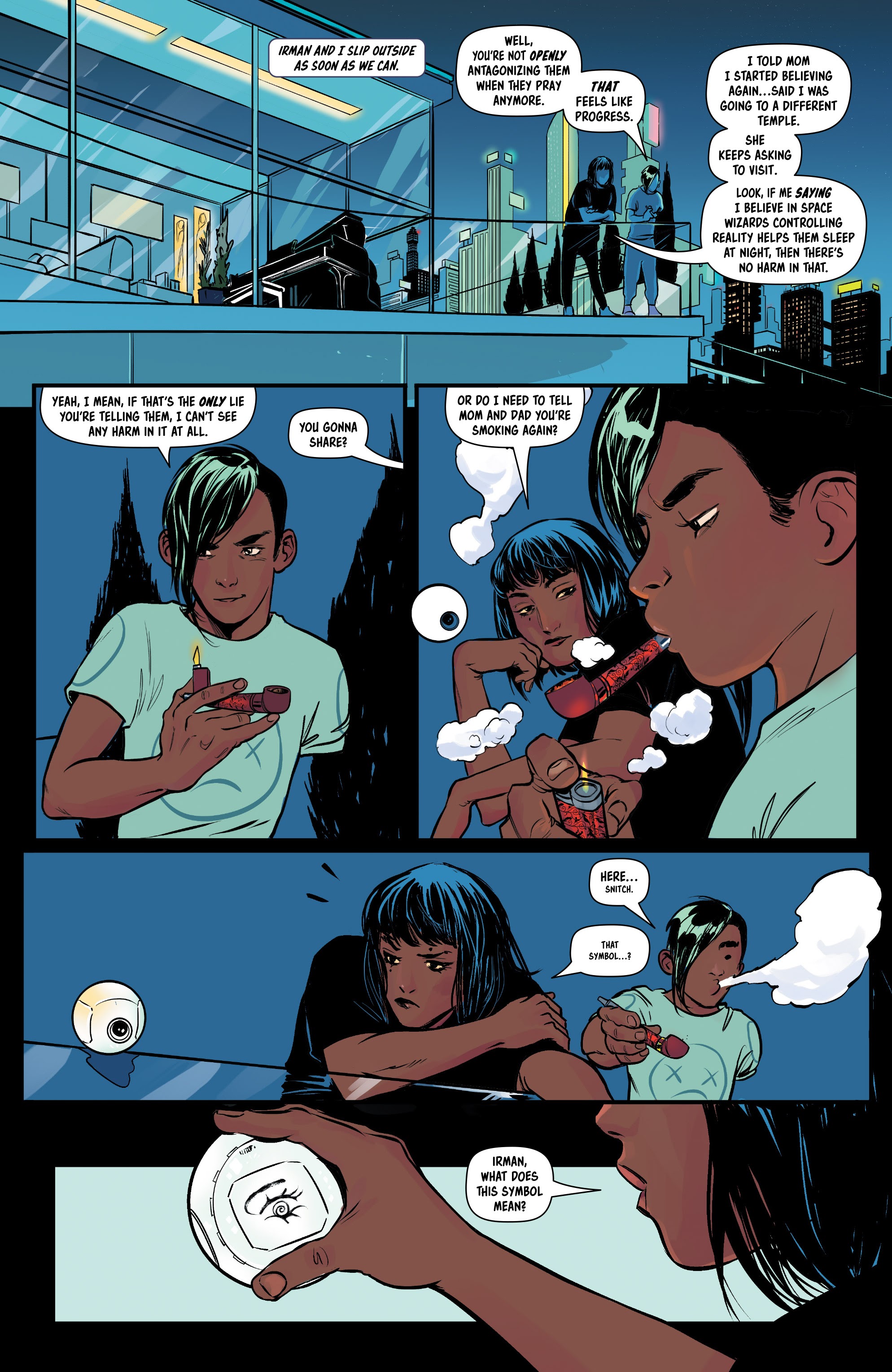 Read online Bylines in Blood comic -  Issue #1 - 21