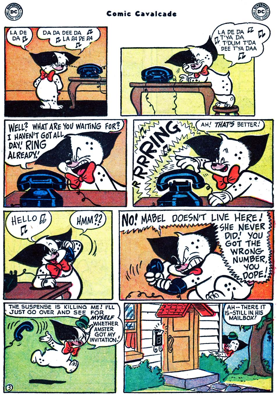 Read online Comic Cavalcade comic -  Issue #62 - 45