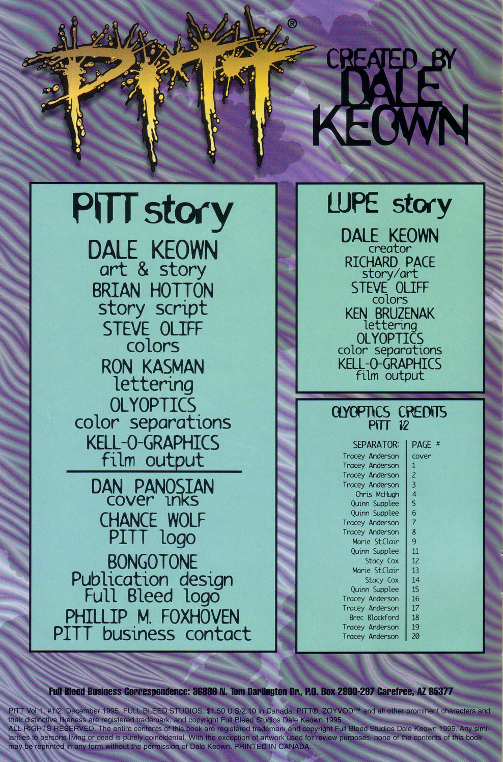 Read online Pitt comic -  Issue #0.5 - 2