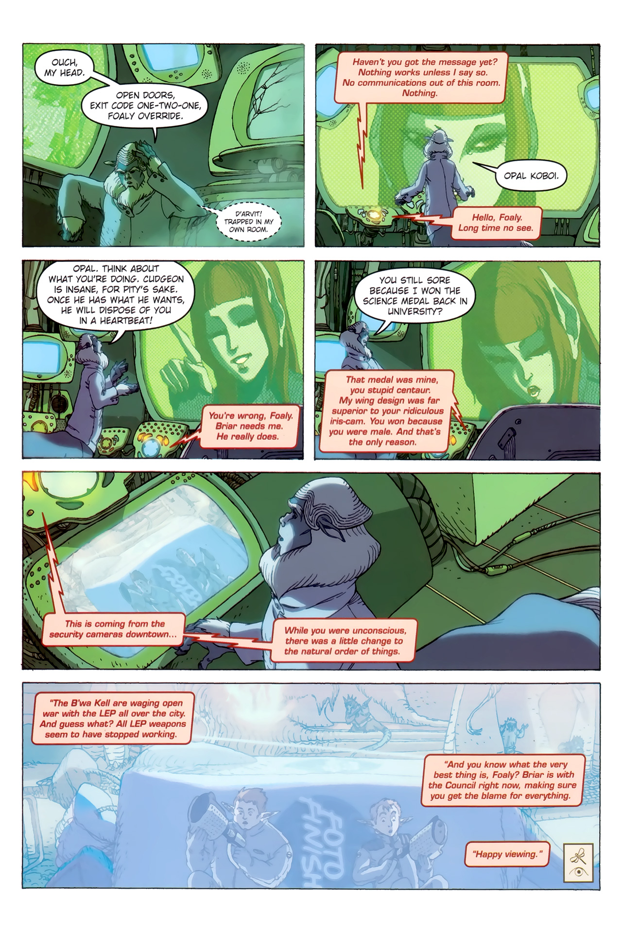 Read online Artemis Fowl: The Arctic Incident comic -  Issue # TPB - 75