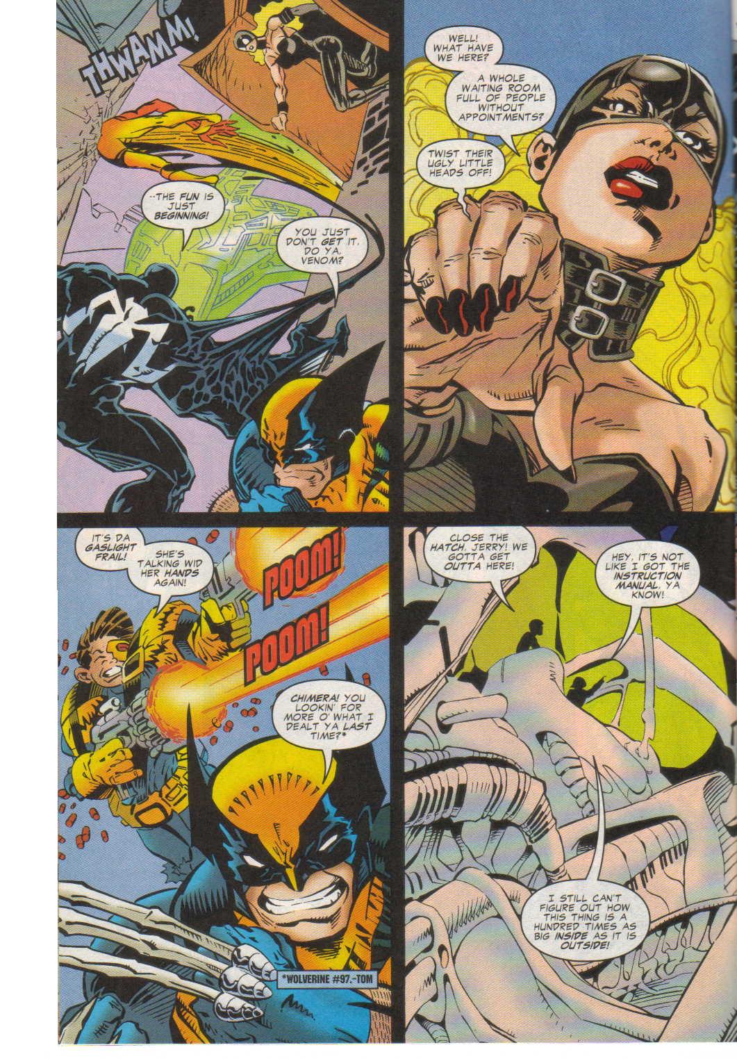 Read online Venom vs Wolverine - Tooth and Claw comic -  Issue #2 - 9