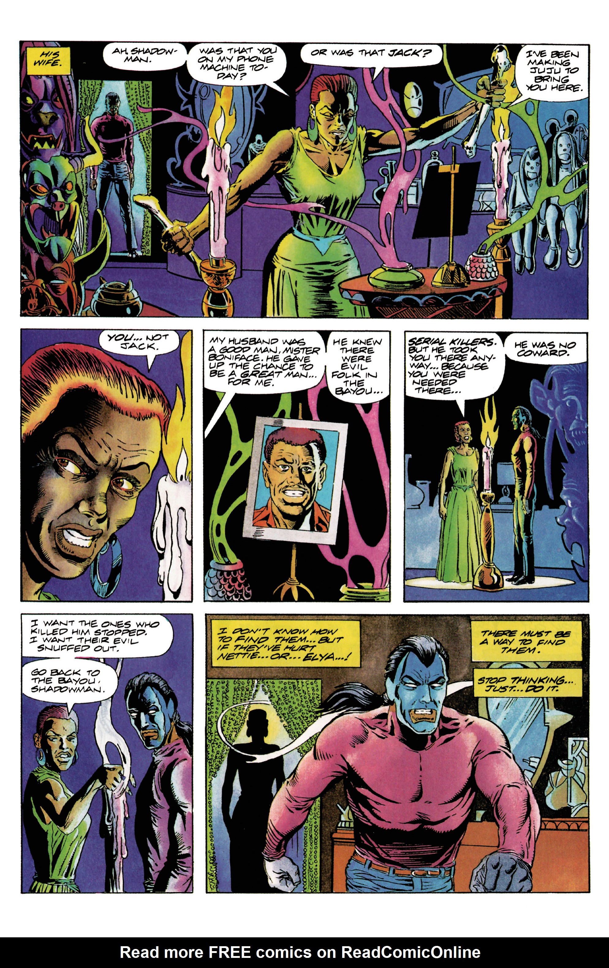 Read online Valiant Masters Shadowman comic -  Issue # TPB (Part 2) - 36