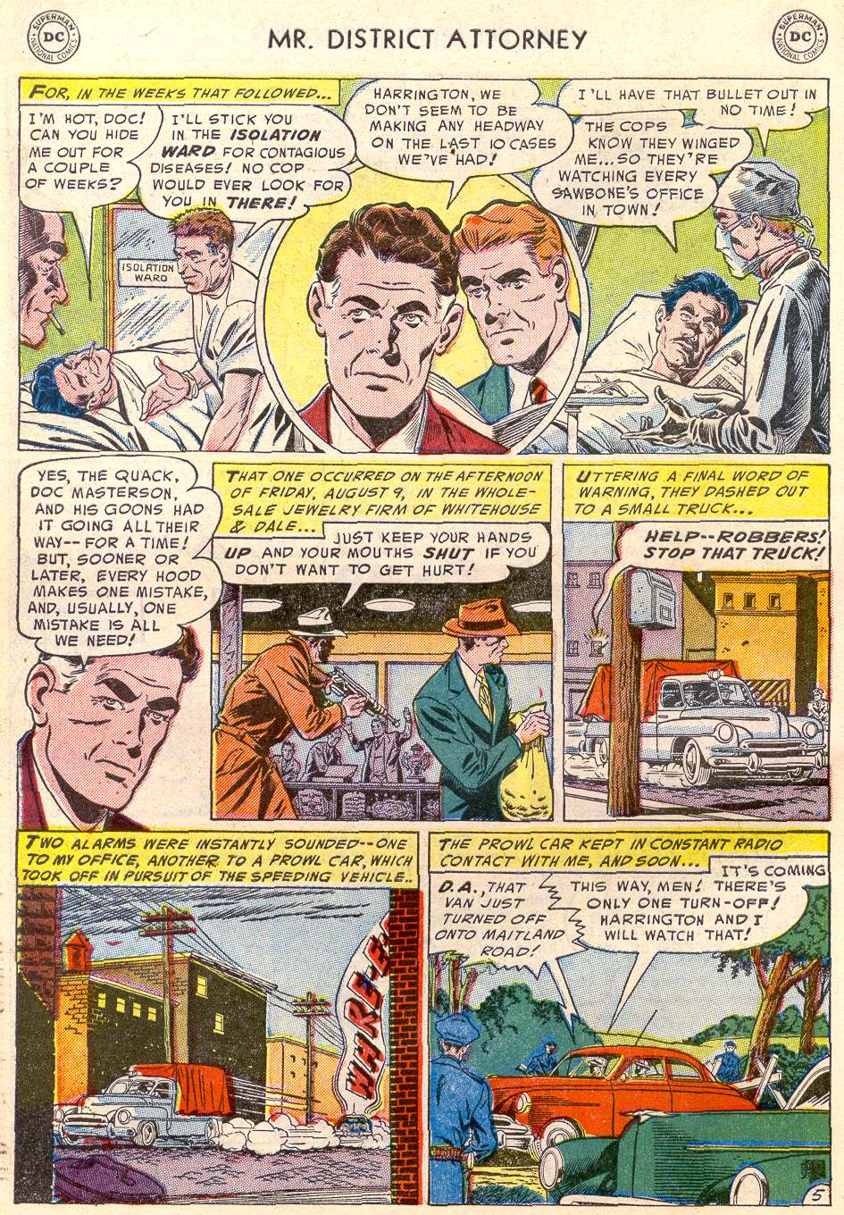 Read online Mr. District Attorney comic -  Issue #37 - 30