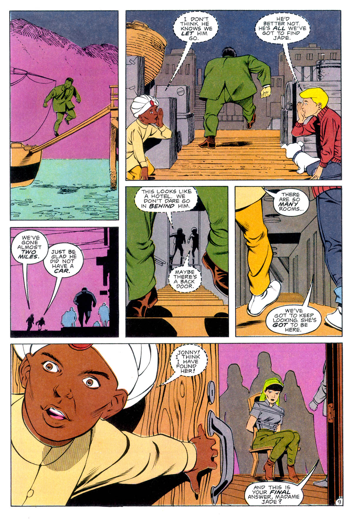 Read online Jonny Quest comic -  Issue #5 - 11
