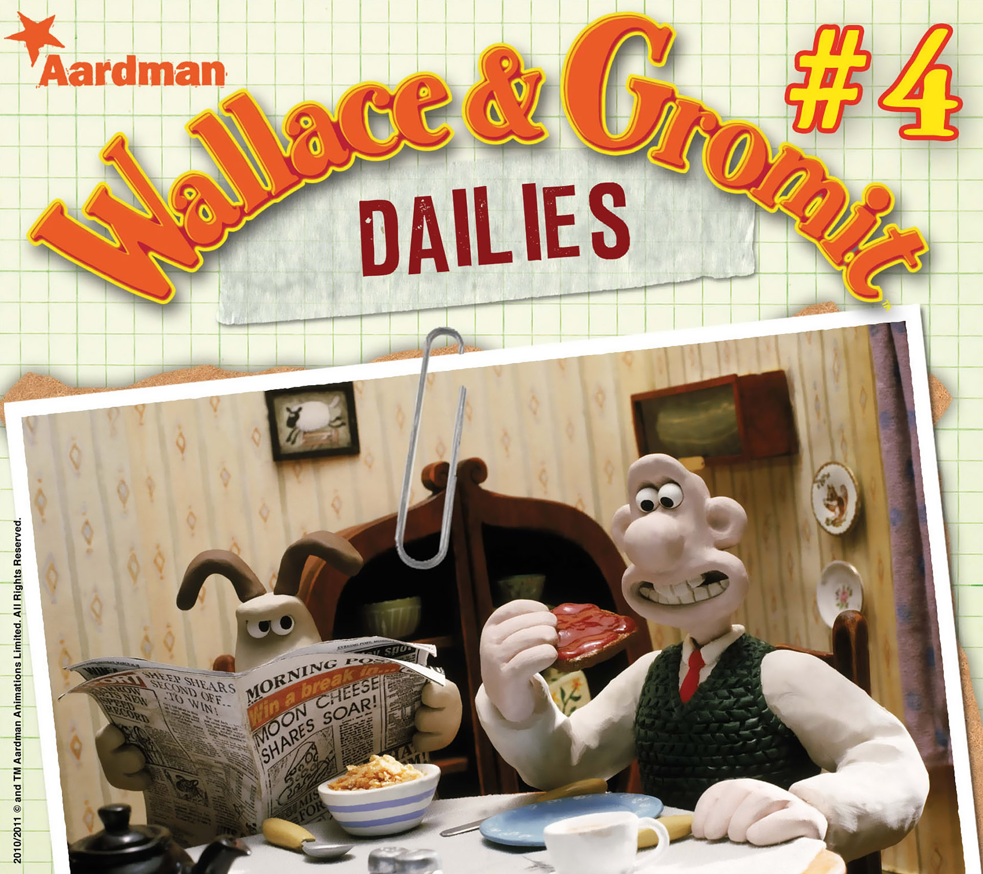 Read online Wallace & Gromit Dailies comic -  Issue #4 - 1