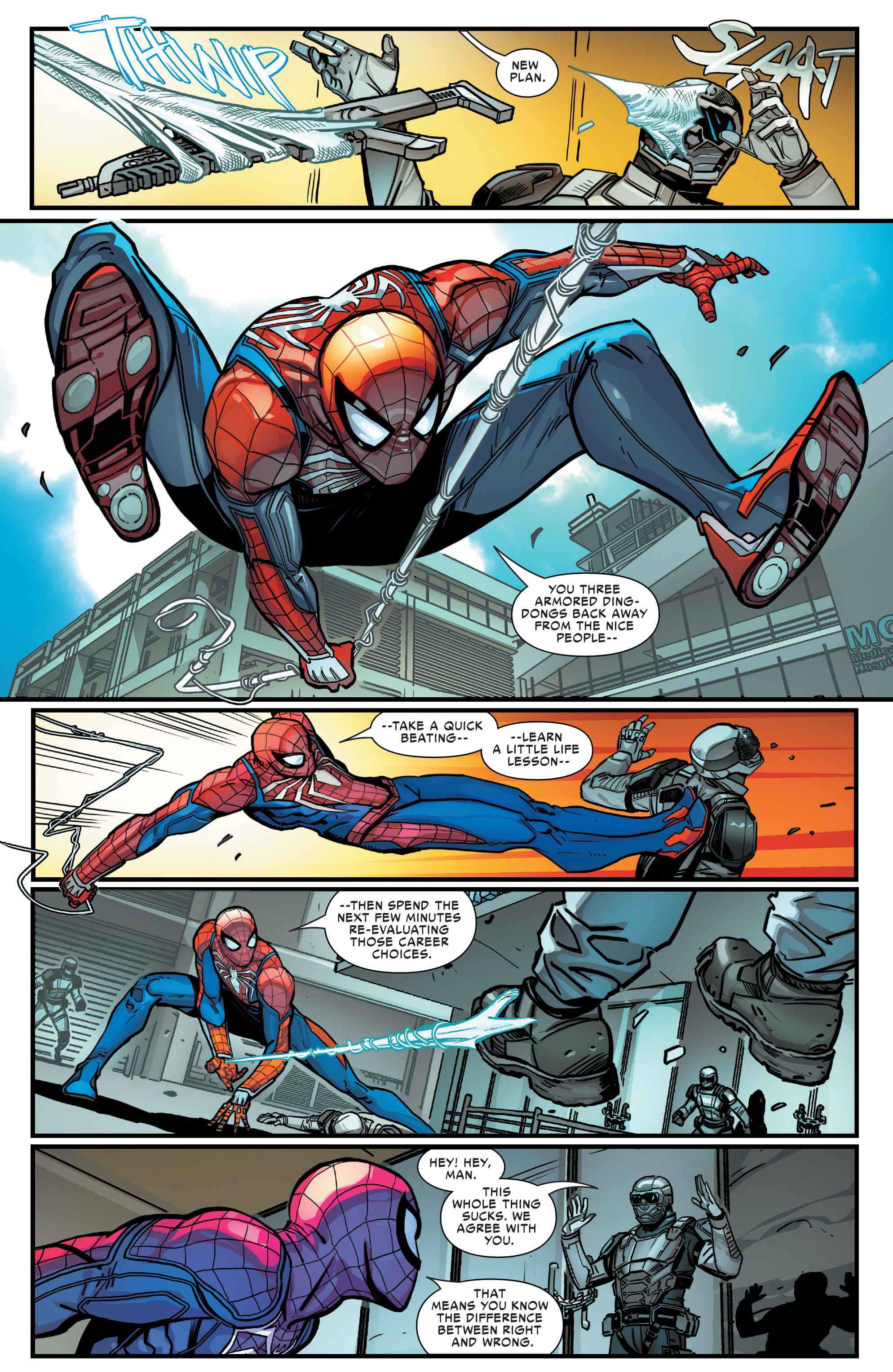 Read online Marvel's Spider-Man: City At War comic -  Issue #5 - 10