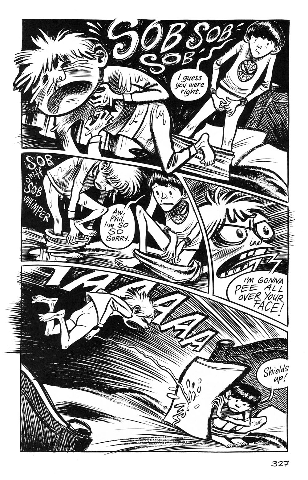 Read online Blankets comic -  Issue #2 - 103
