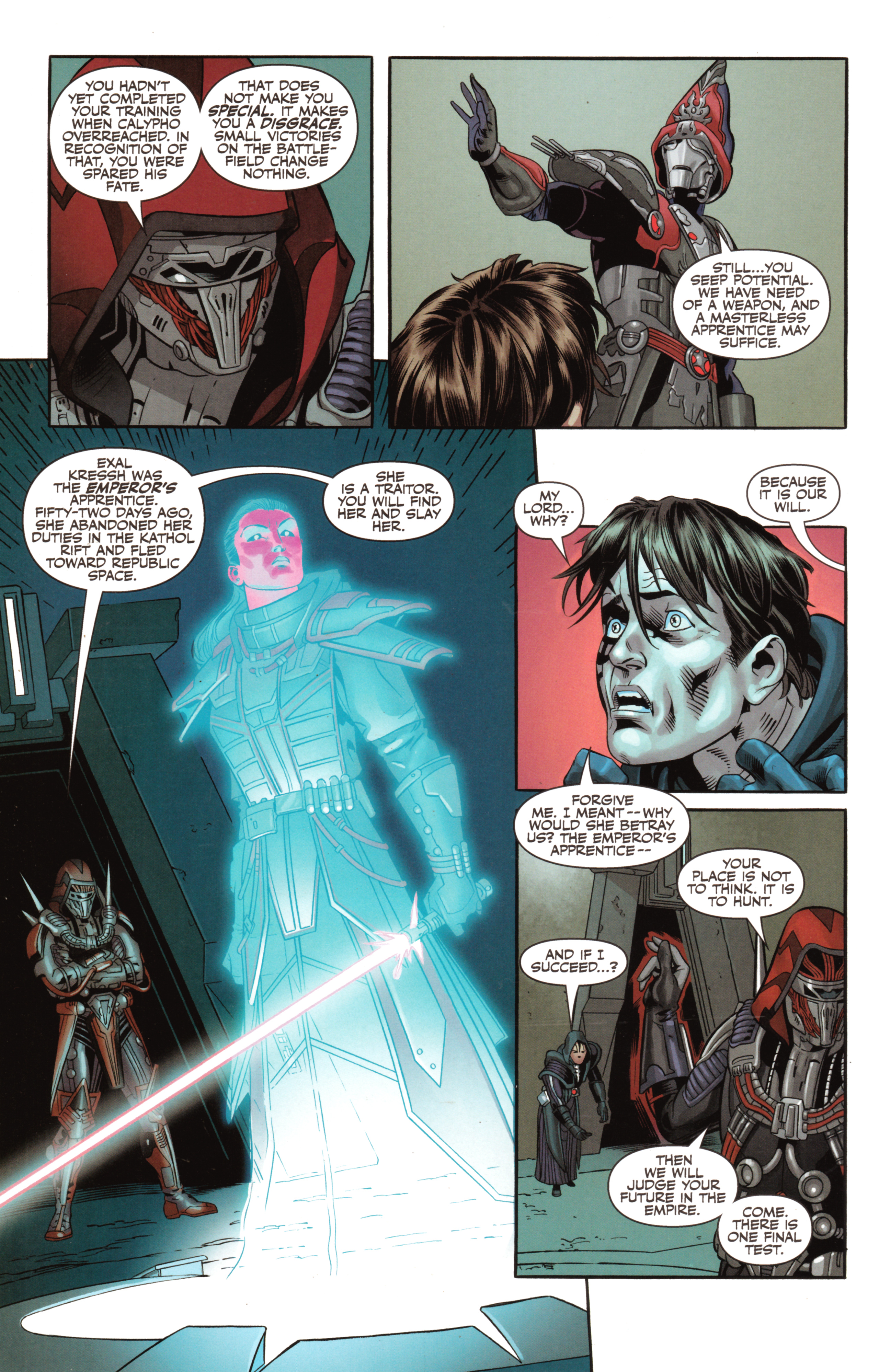 Read online Star Wars: The Old Republic comic -  Issue #4 - 24