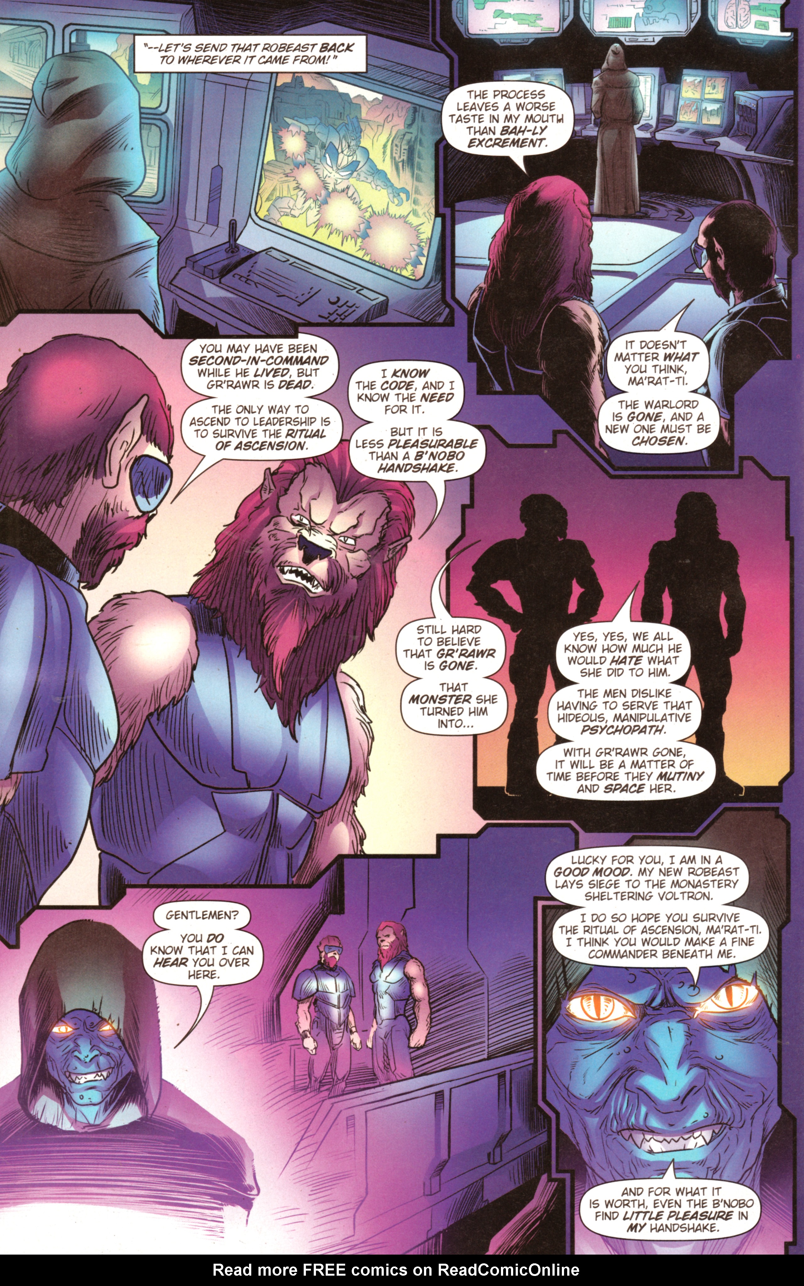 Read online Voltron: From the Ashes comic -  Issue #6 - 12