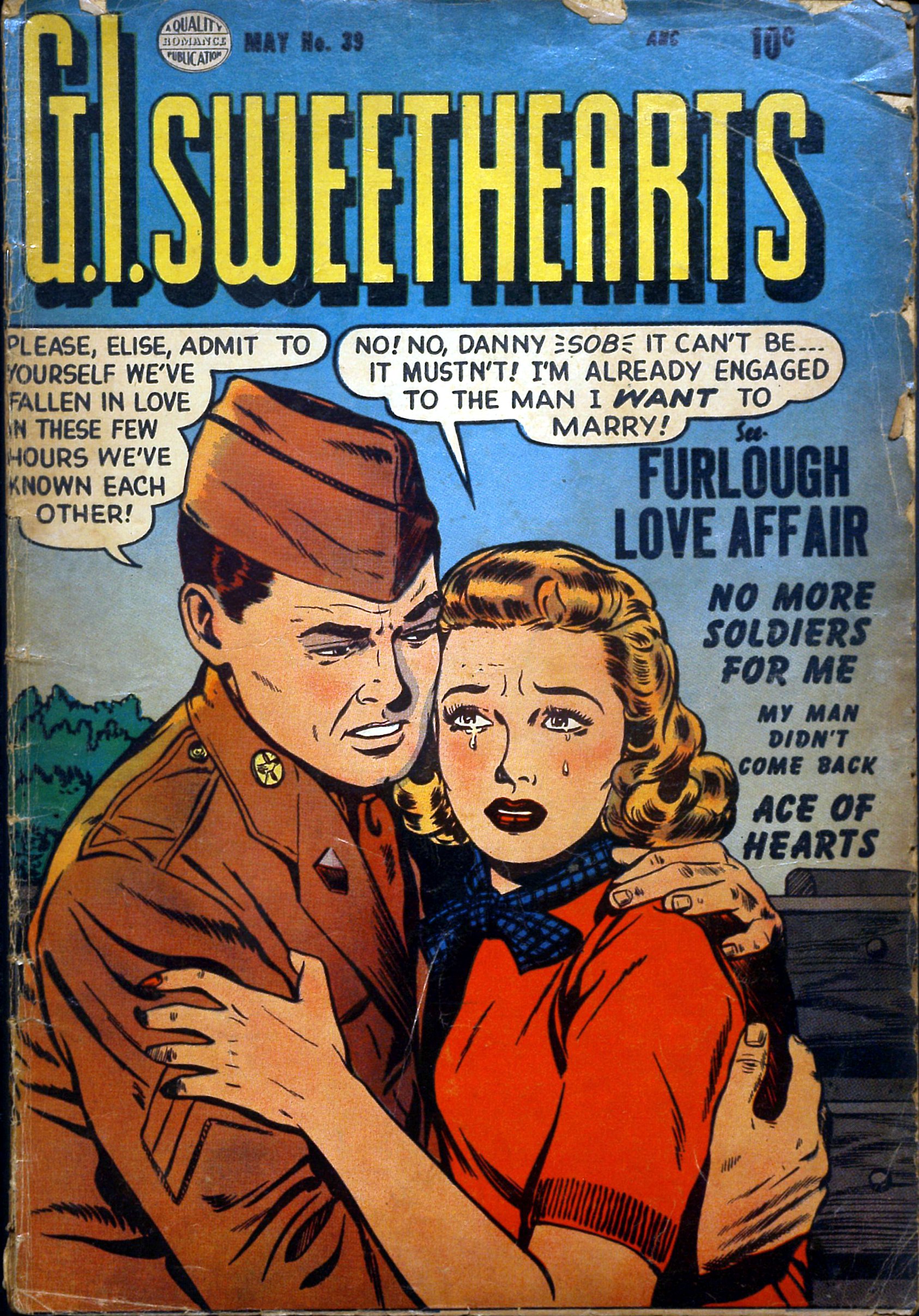 Read online G.I. Sweethearts comic -  Issue #39 - 1