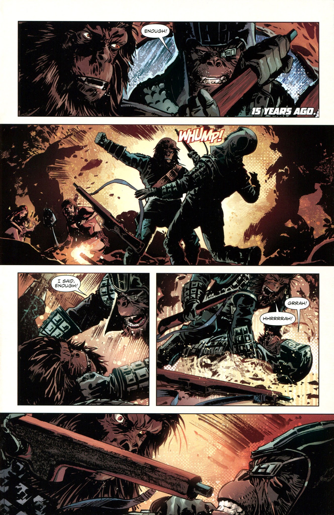 Read online Betrayal of the Planet of the Apes comic -  Issue #4 - 3