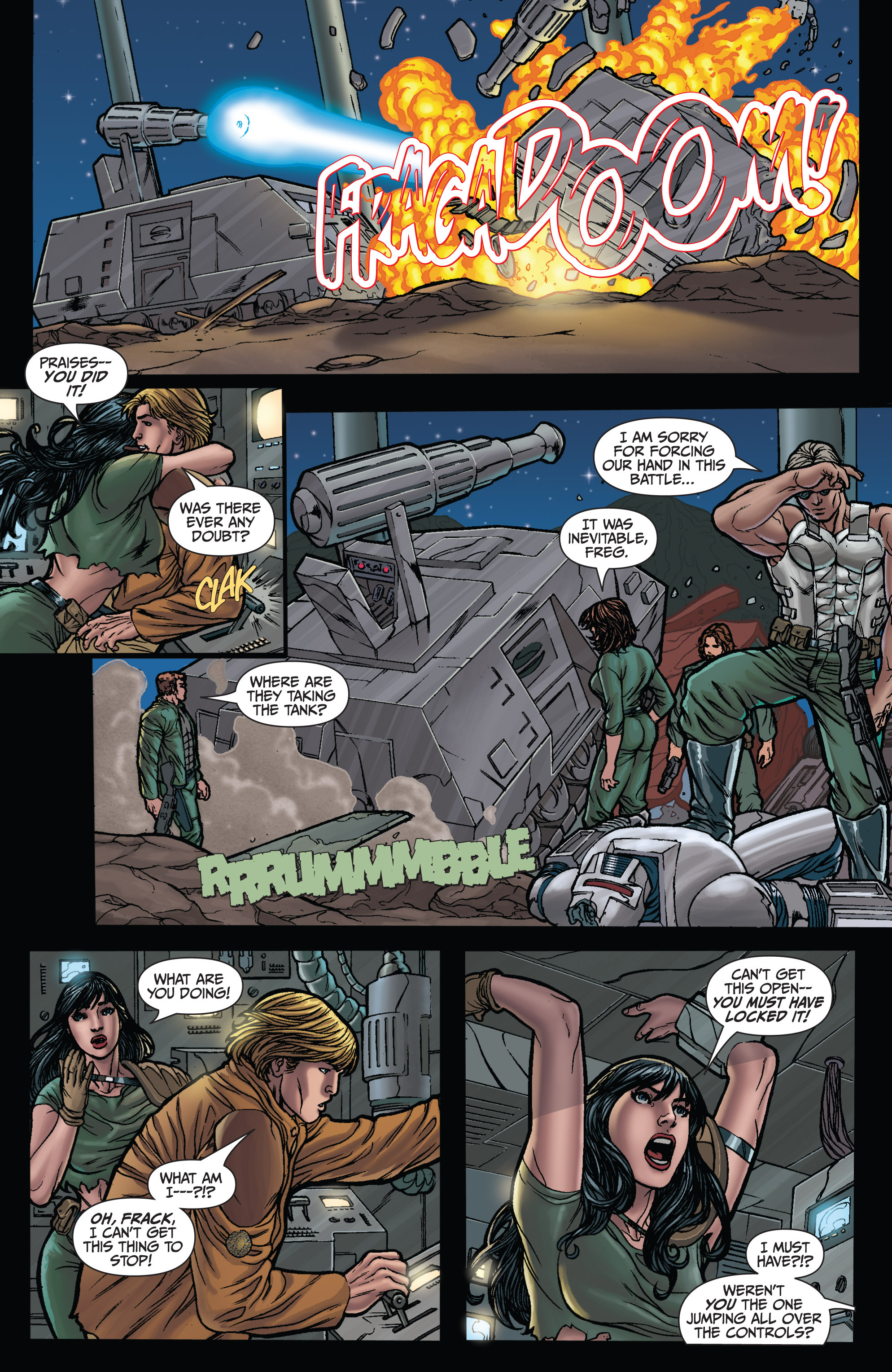 Read online Classic Battlestar Galactica (2006) comic -  Issue #3 - 21