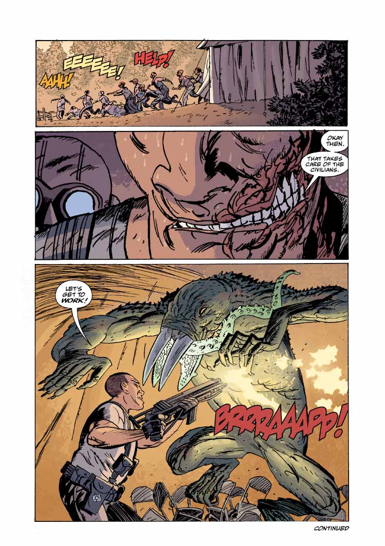 Read online MySpace Dark Horse Presents comic -  Issue #8 - 10