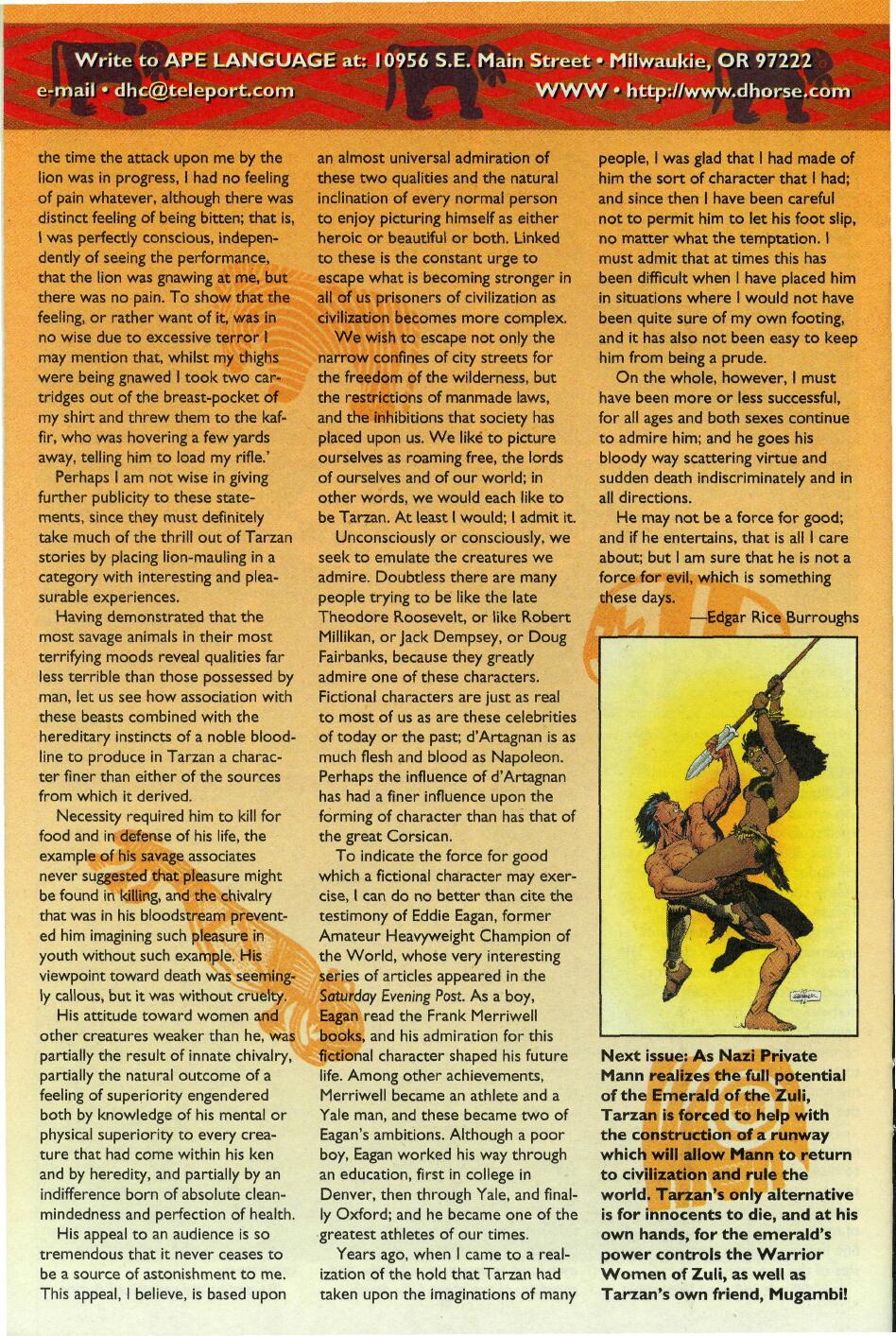 Read online Tarzan (1996) comic -  Issue #8 - 28