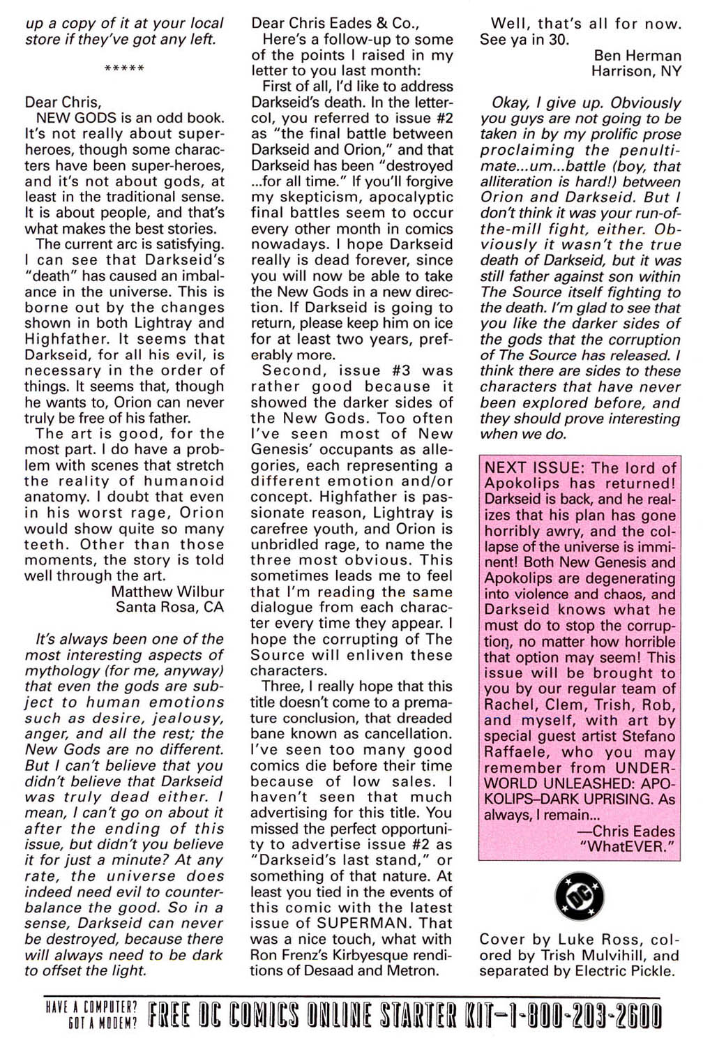 Read online The New Gods (1995) comic -  Issue #6 - 25