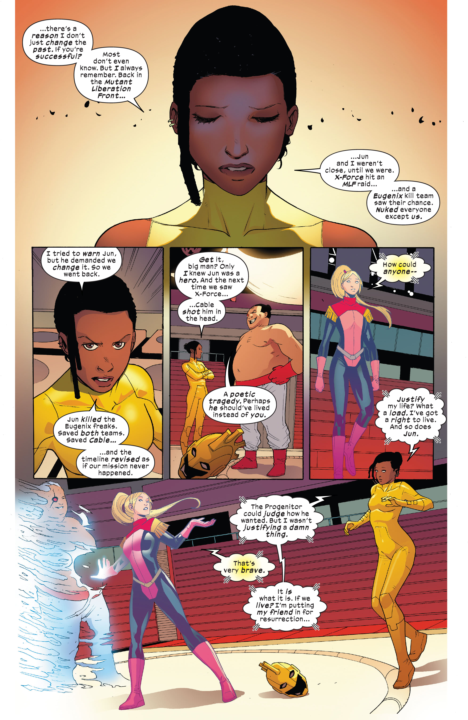 Read online Marauders (2022) comic -  Issue #6 - 13