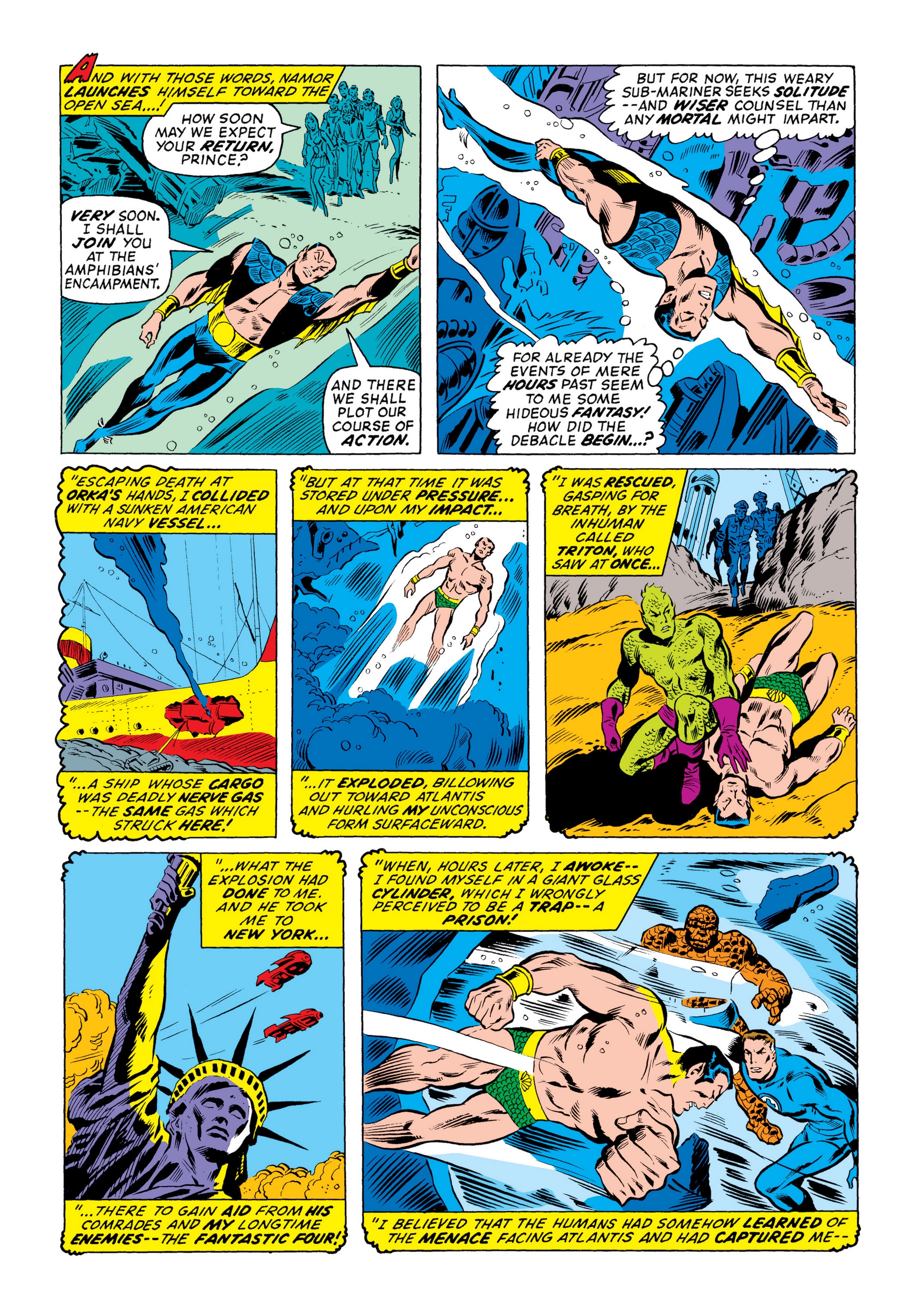 Read online Marvel Masterworks: The Sub-Mariner comic -  Issue # TPB 8 (Part 2) - 58