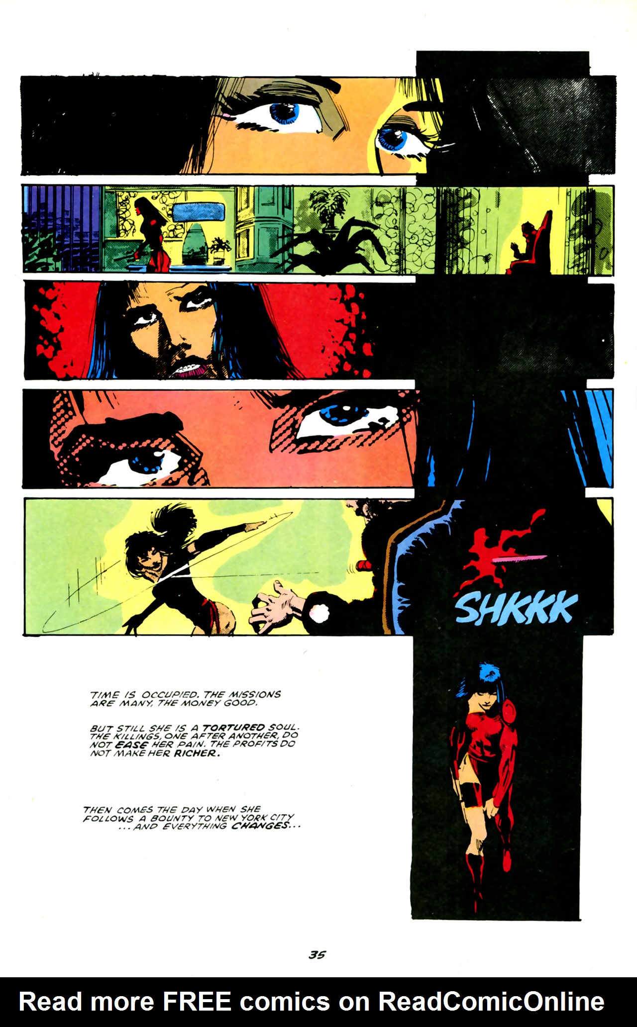 Read online Elektra Megazine comic -  Issue #1 - 36