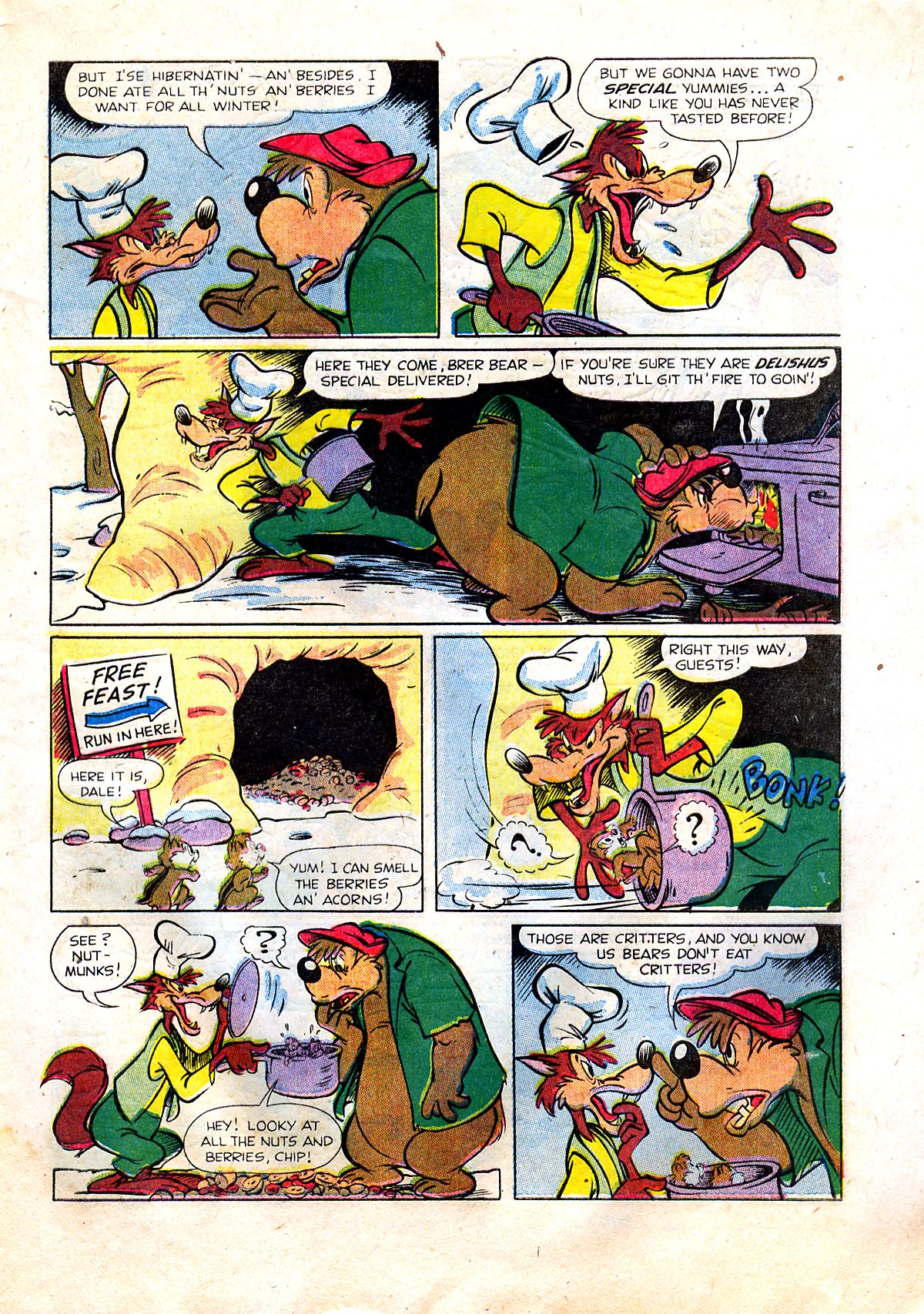 Read online Walt Disney's Chip 'N' Dale comic -  Issue #8 - 9